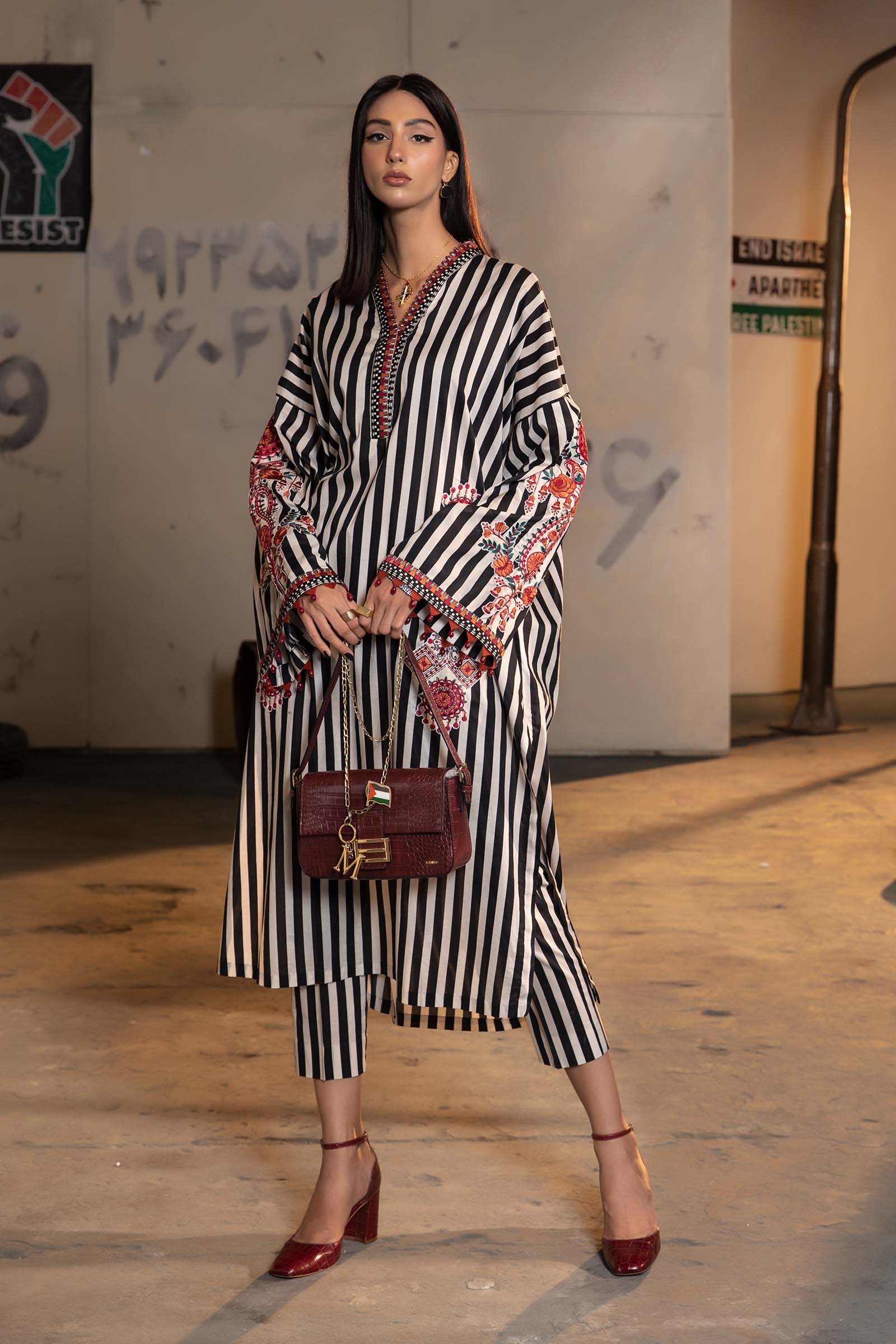 2 Piece Printed Lawn Suit