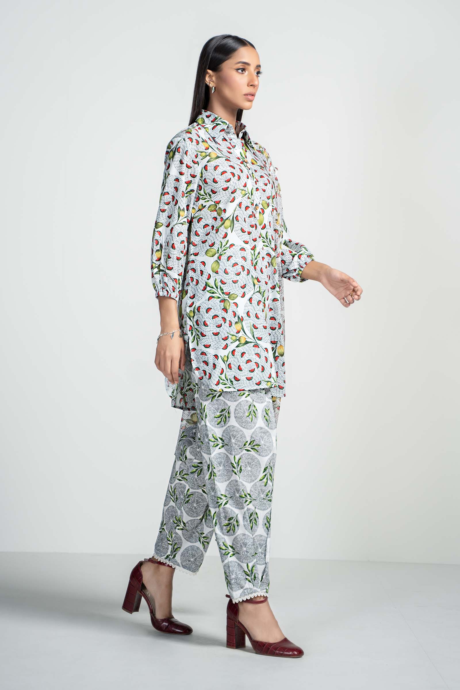 3 Piece Printed Lawn Suit