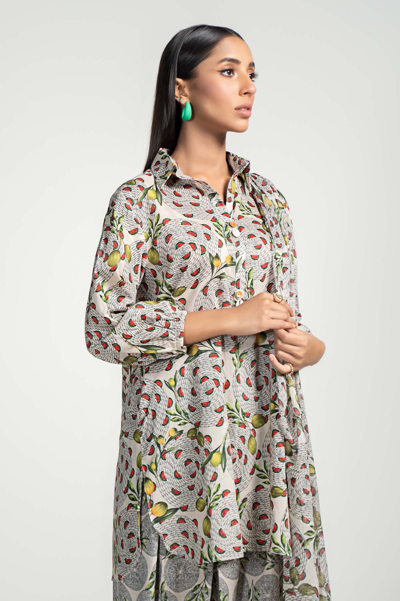 3 Piece Printed Lawn Suit