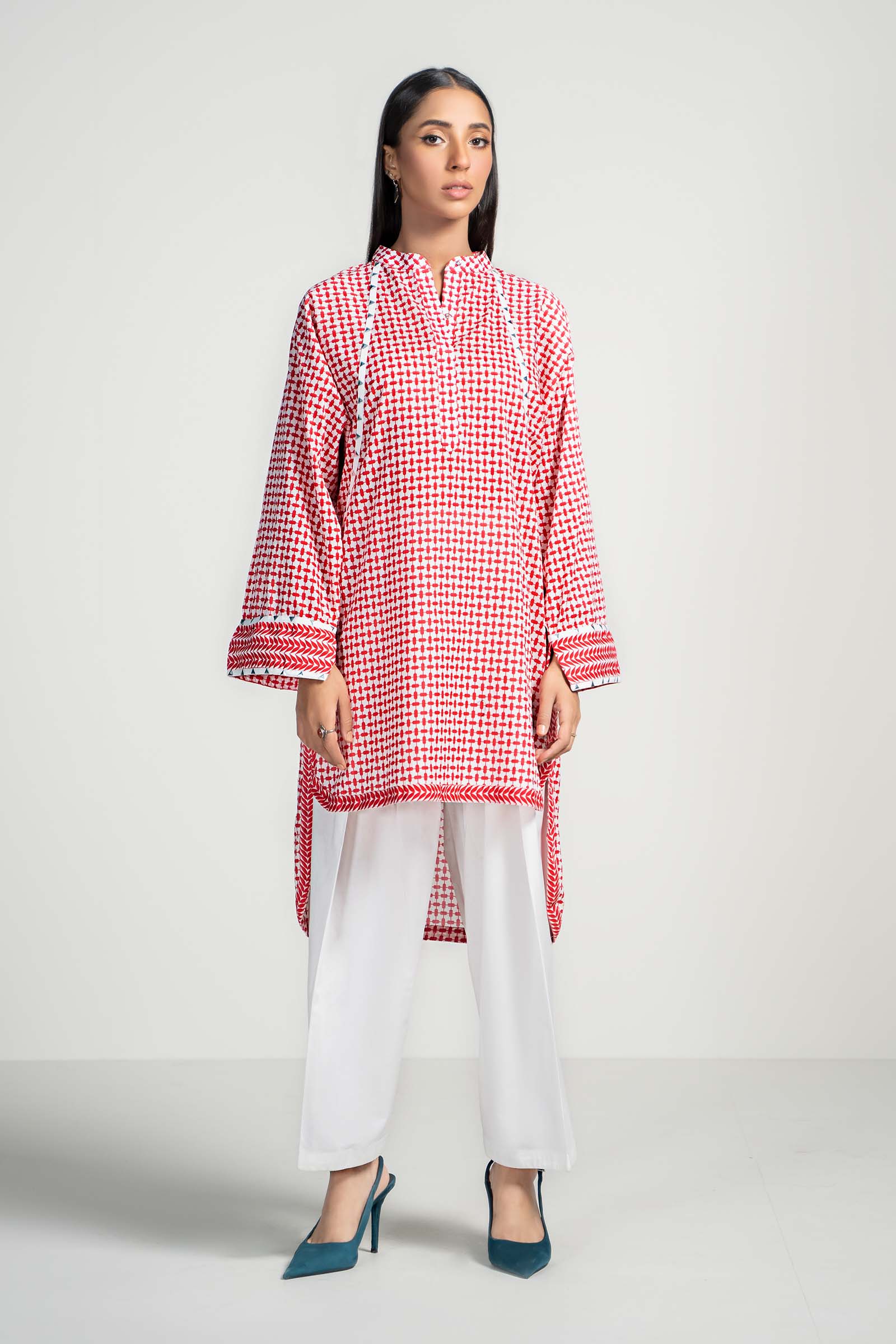 2 Piece Printed Lawn Suit