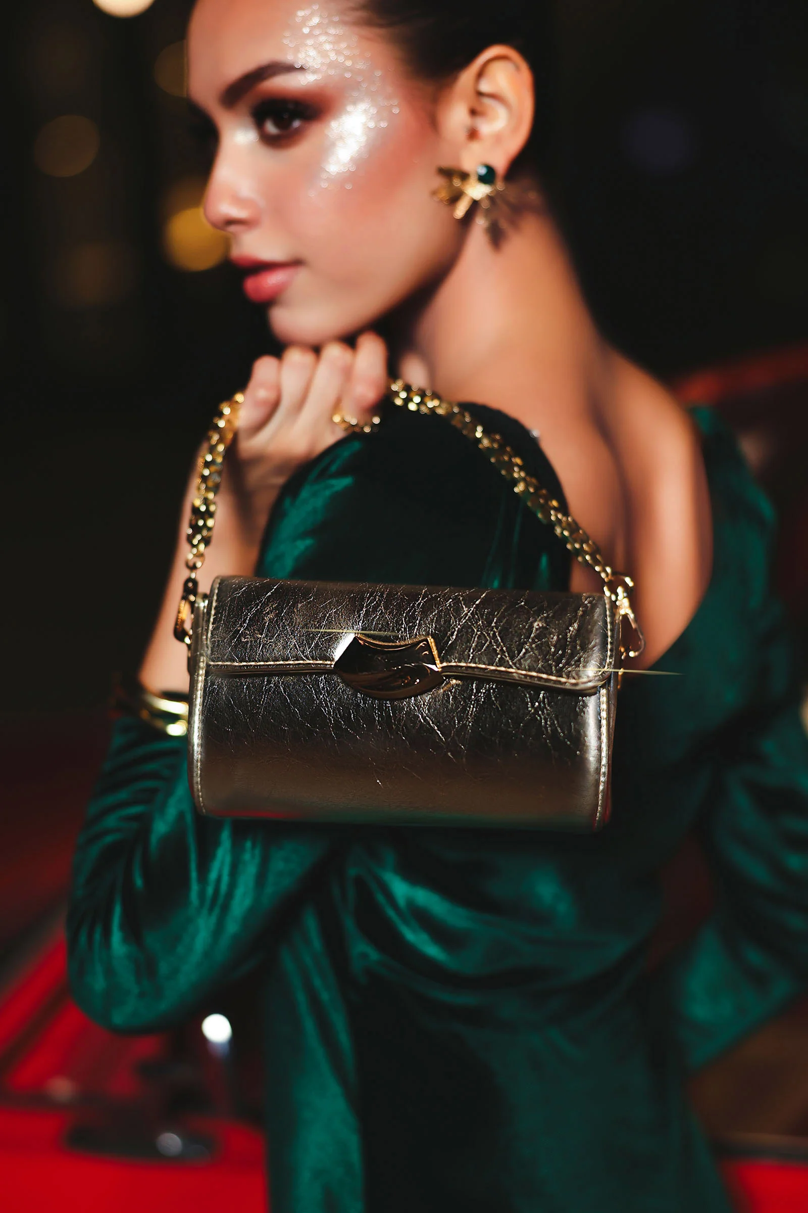 Metallic Mini Bag 4 Metallic Mini Bag