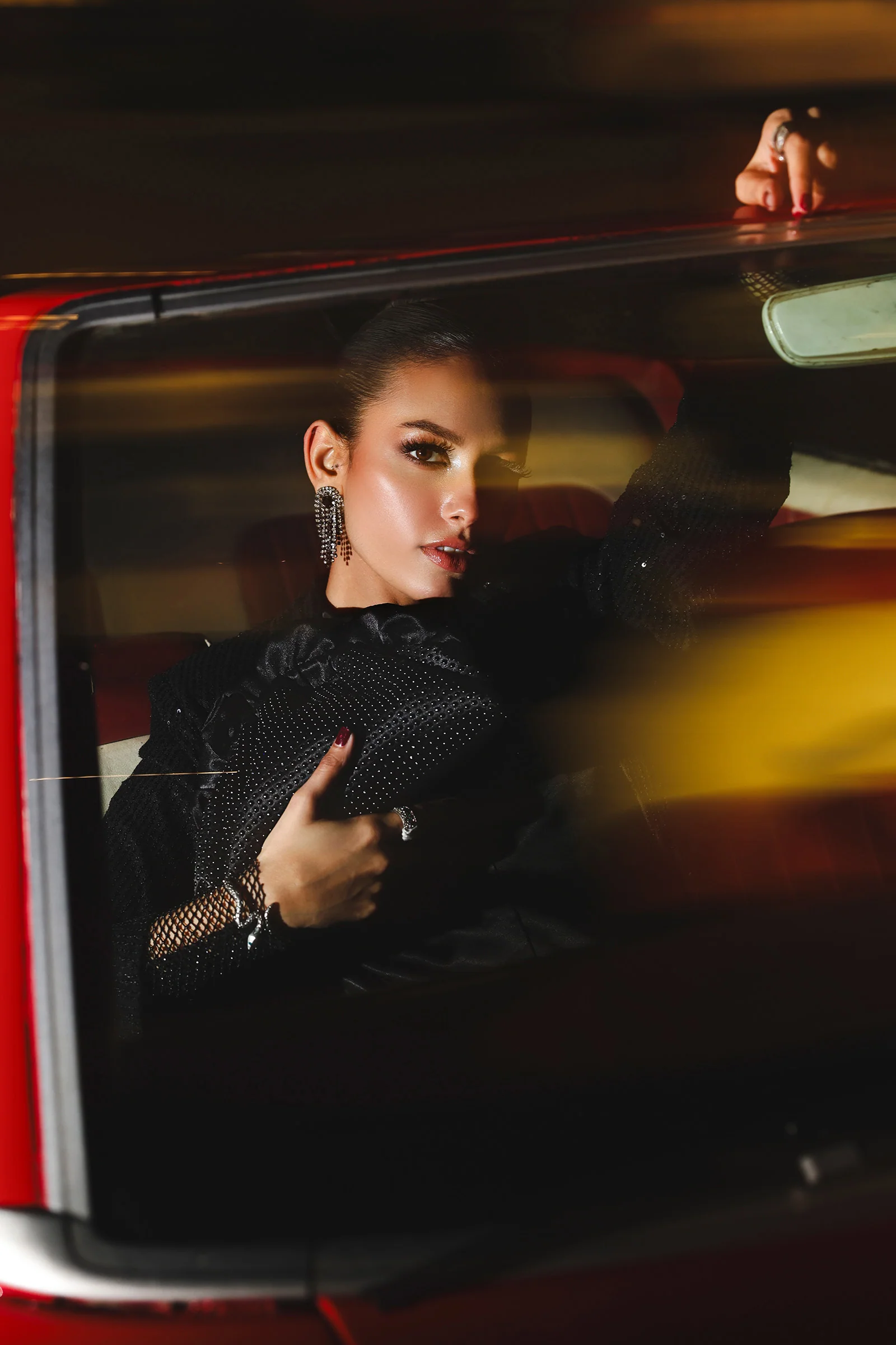 Ruched Pearl Clutch 4 Ruched Pearl Clutch