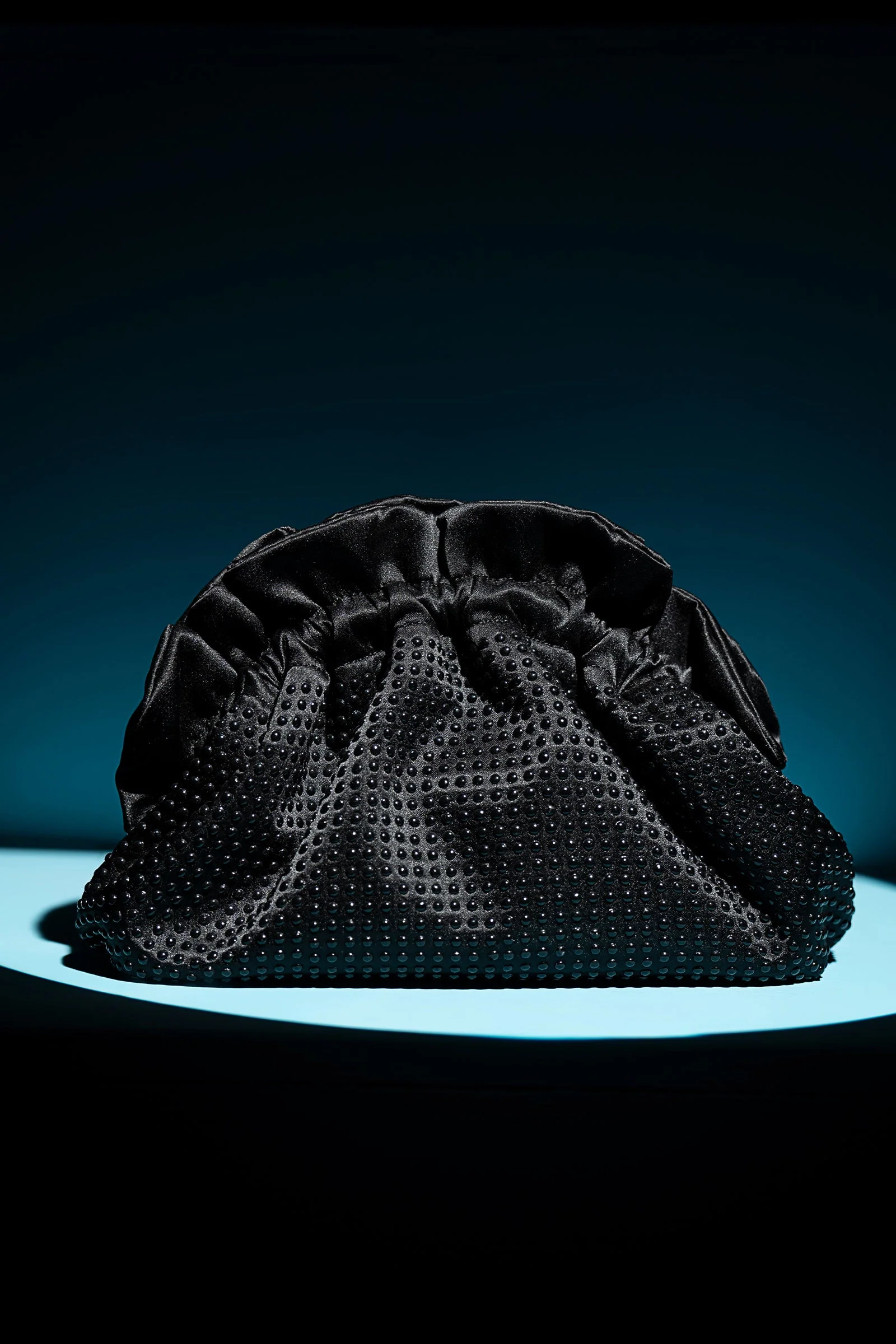 Ruched Pearl Clutch 5 Ruched Pearl Clutch