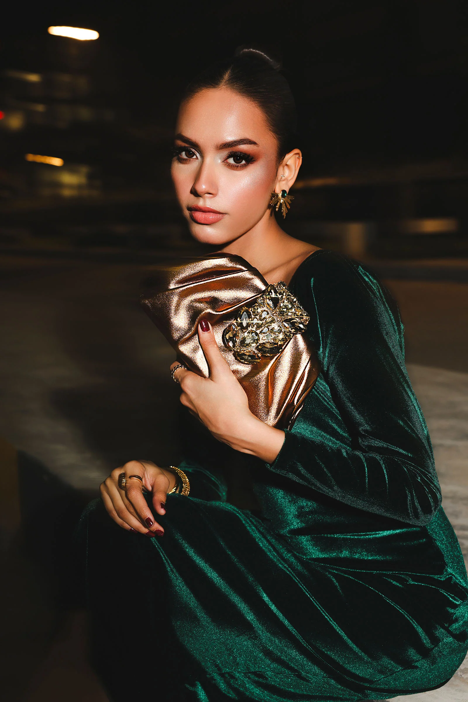 Metallic Mystique Clutch