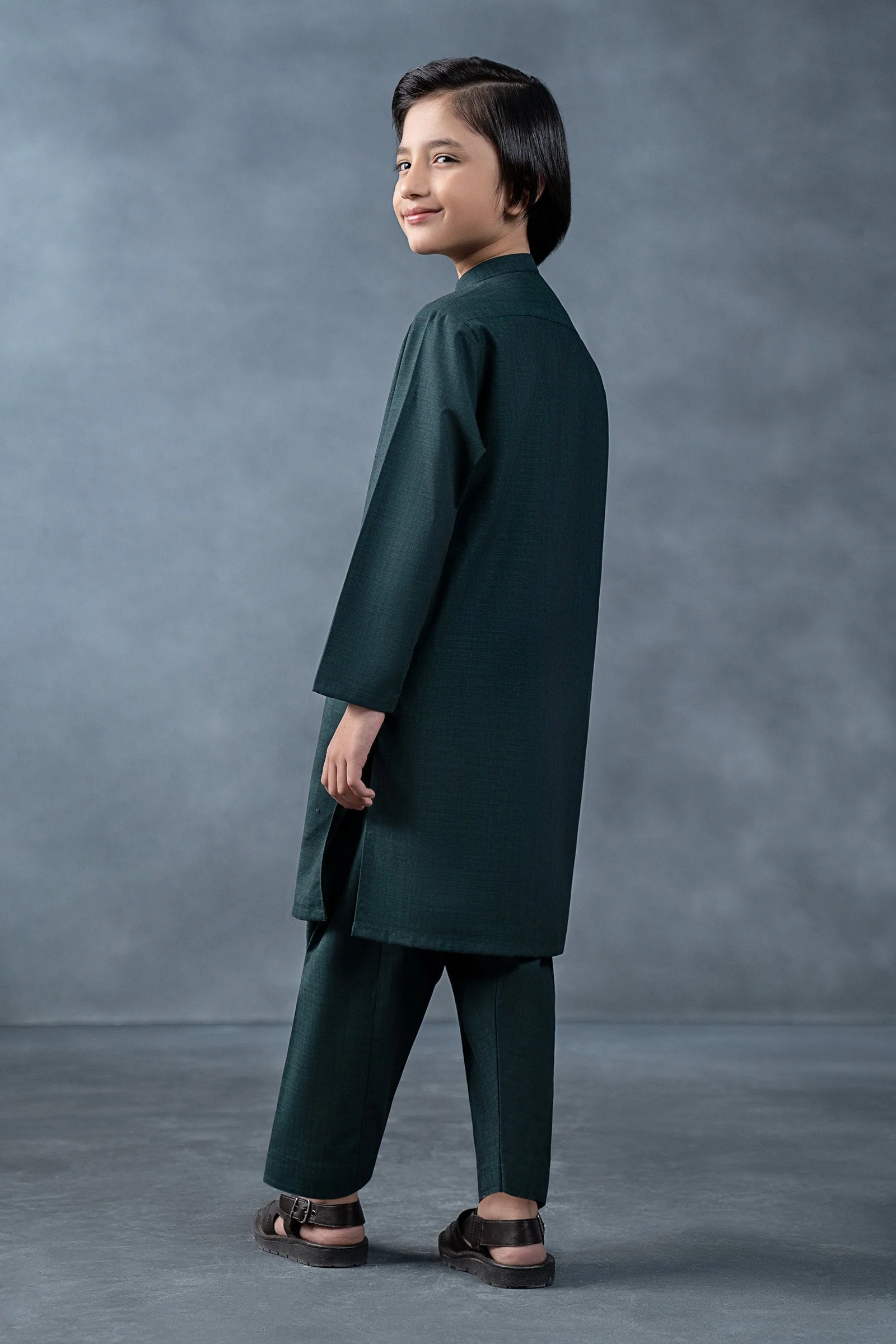 2 Piece Blended Khaddar Suit