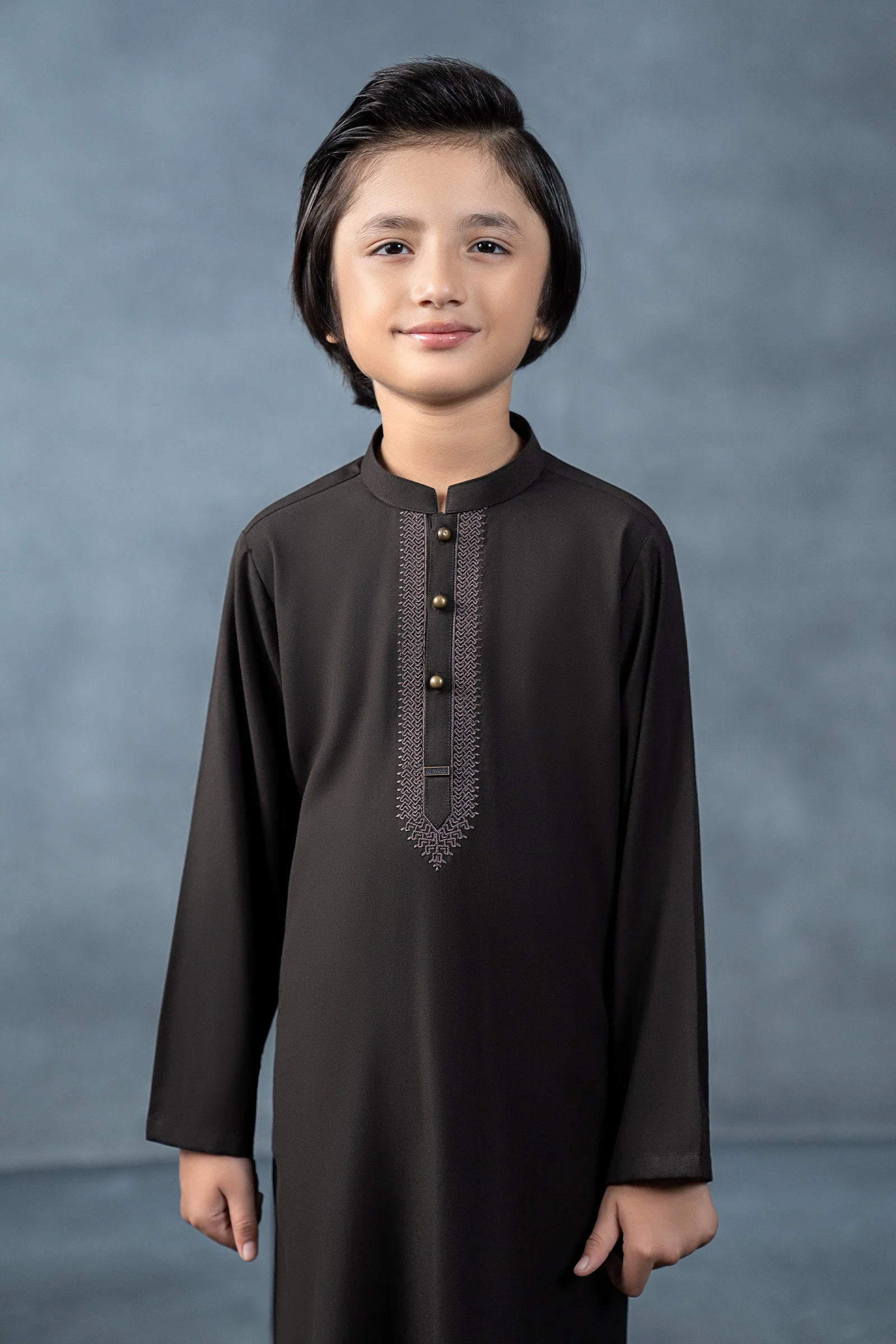 Embroidered Blended Kurta