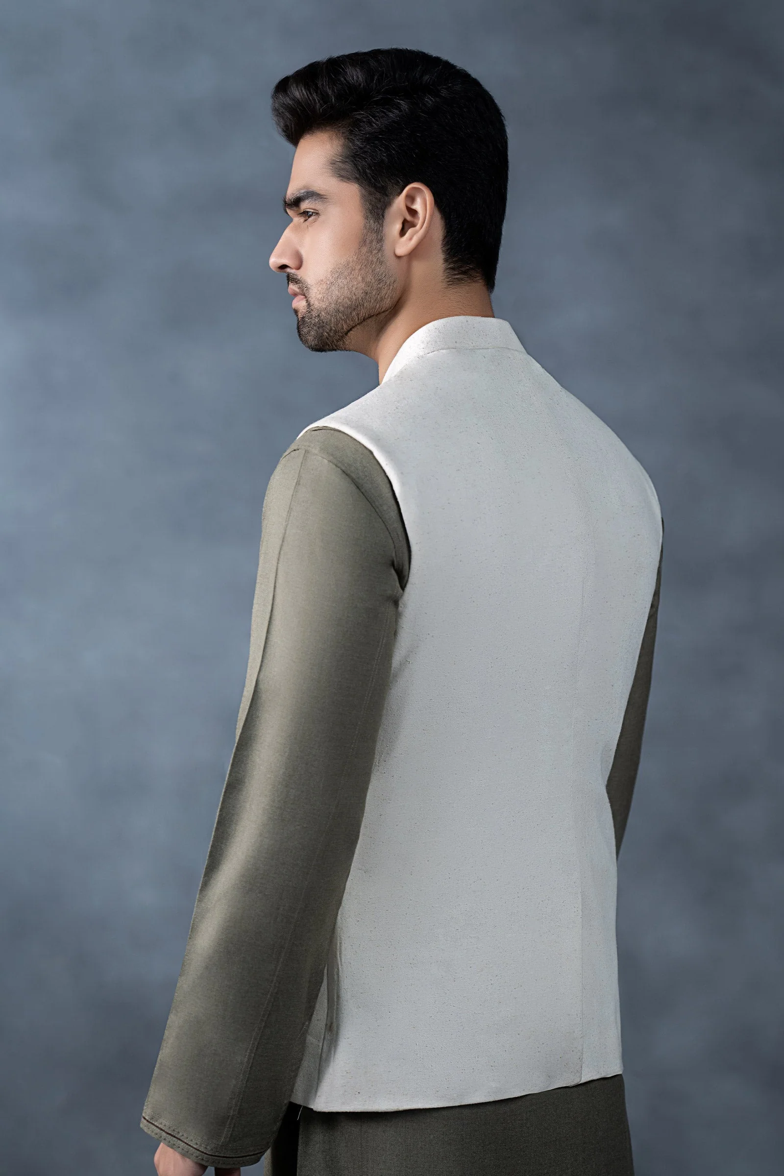 Natural Karandi Waistcoat