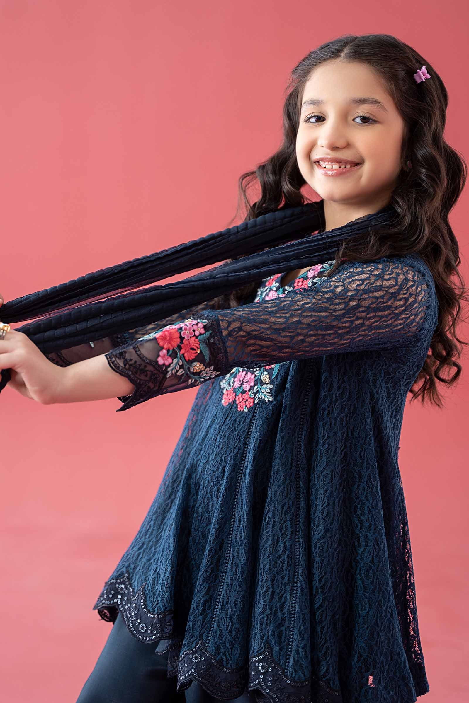 3 Piece Embroidered Chantelle Suit