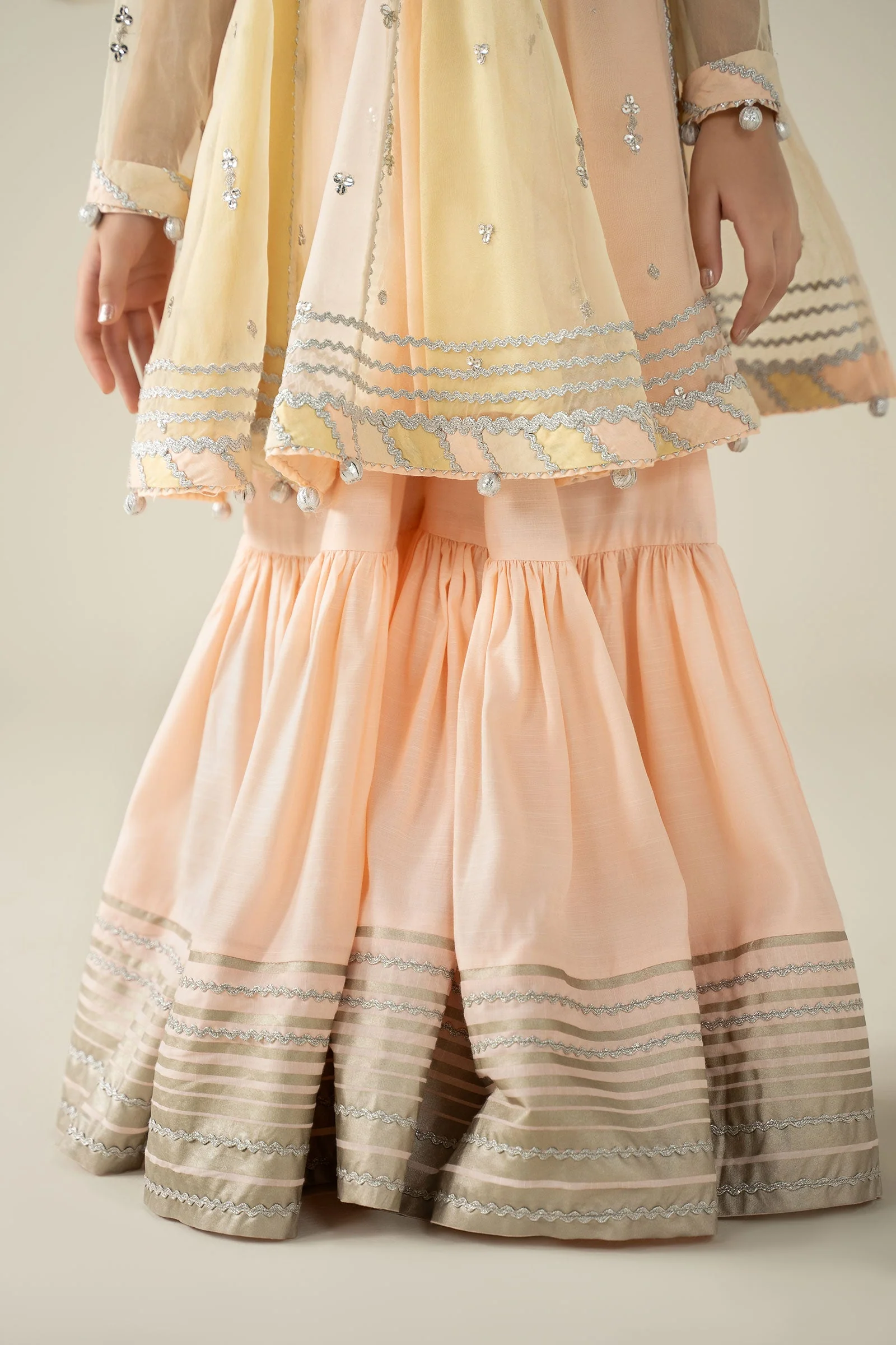 3 Piece Embroidered Organza Suit 239 3 Piece Embroidered Organza Suit