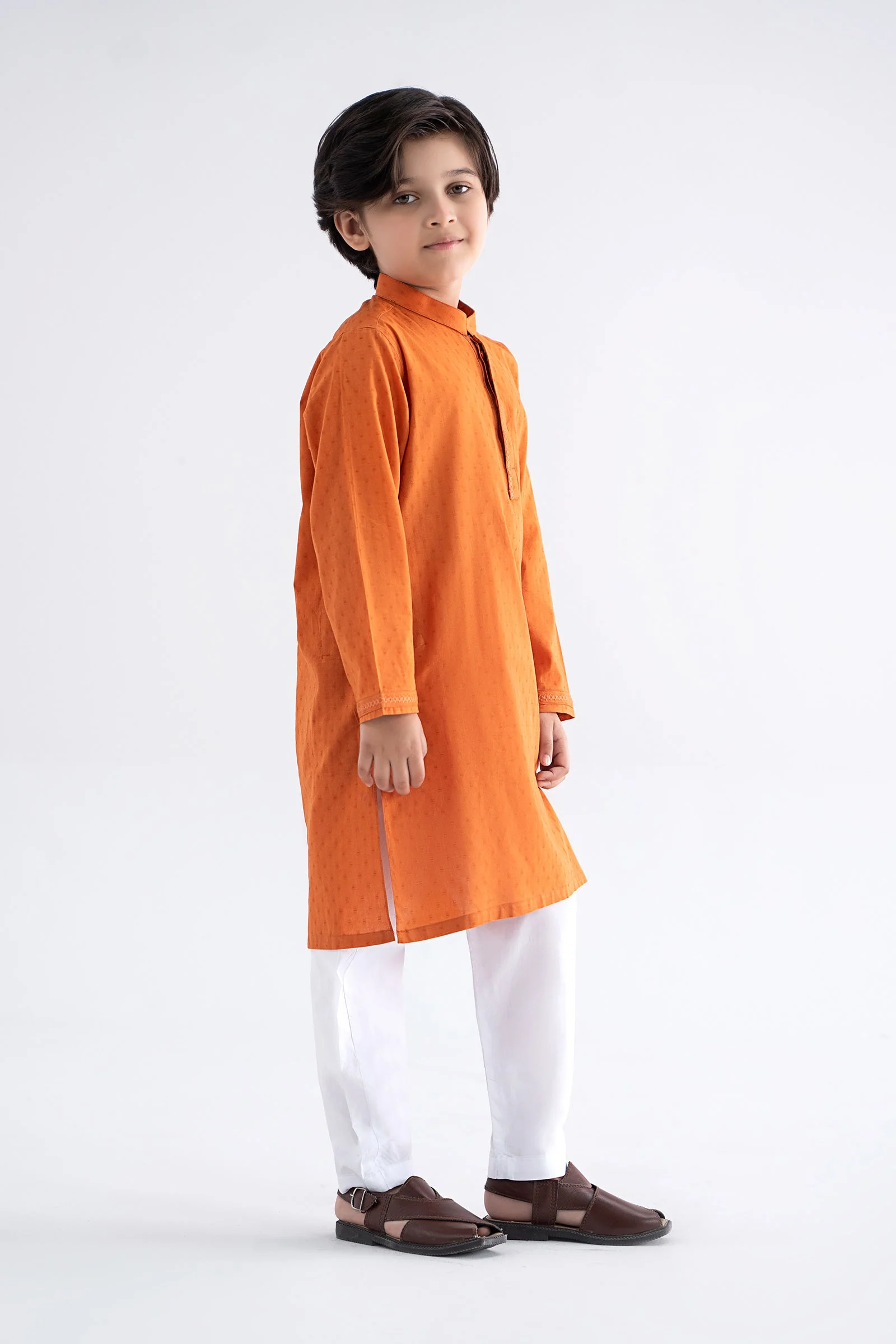 Embroidered Jacquard Kurta 5 Embroidered Jacquard Kurta