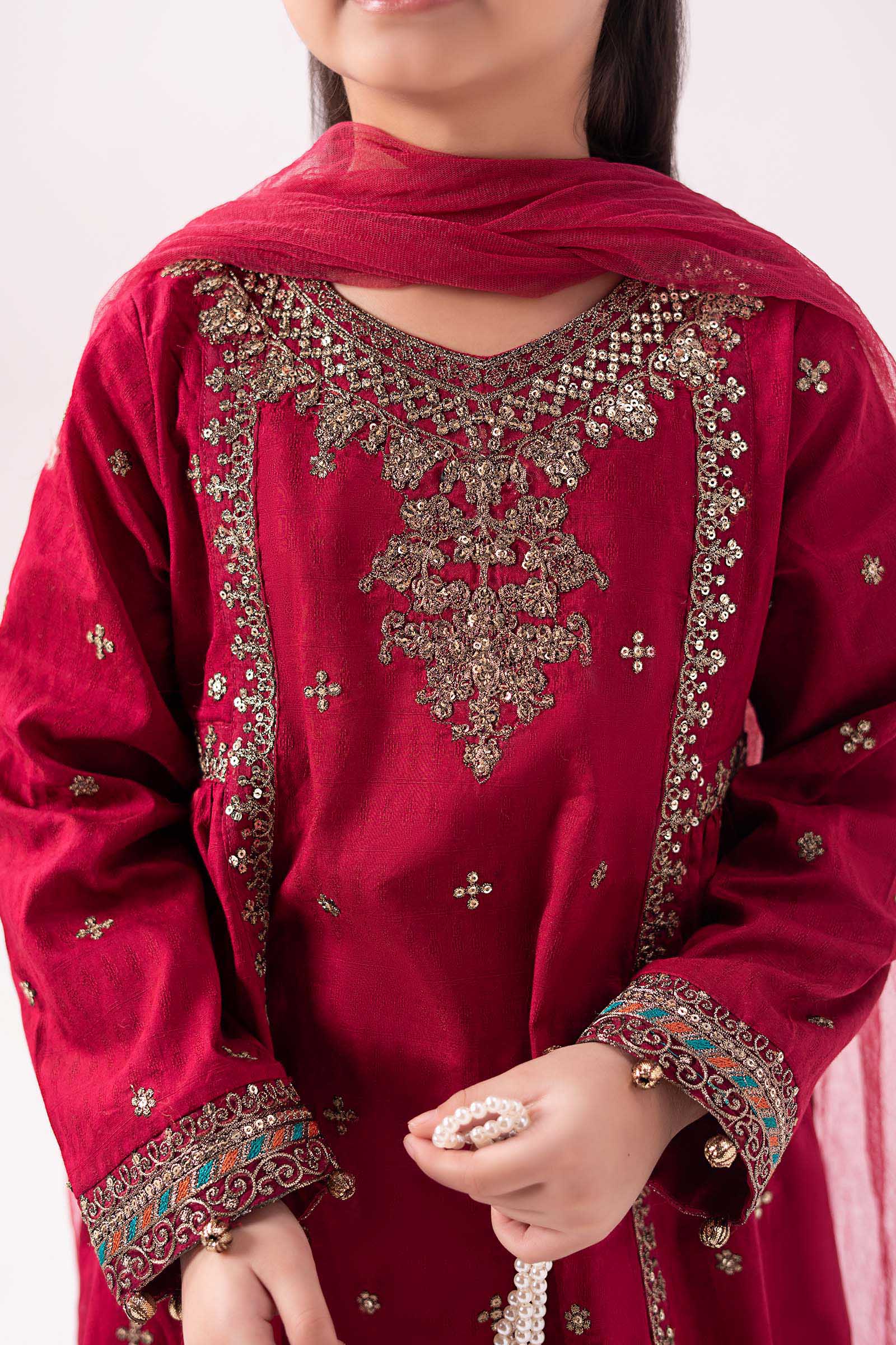 3 Piece Dyed Dobby Lawn Suit