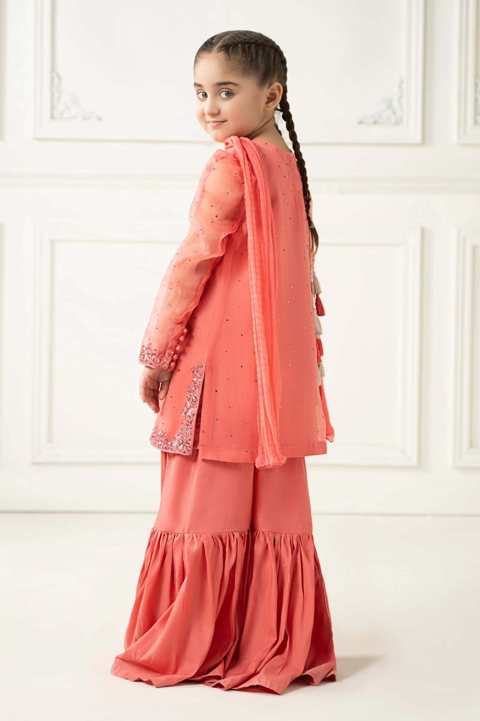 3 Piece Dyed Organza Suit 6 3 Piece Dyed Organza Suit