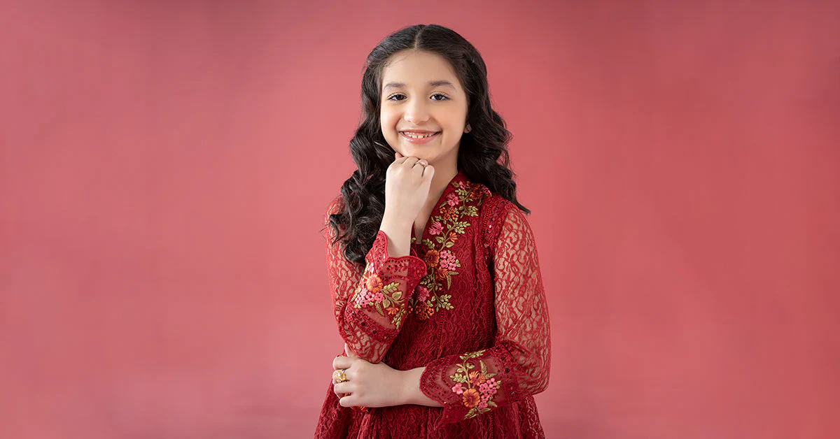 3 Piece Embroidered Chantelle Suit