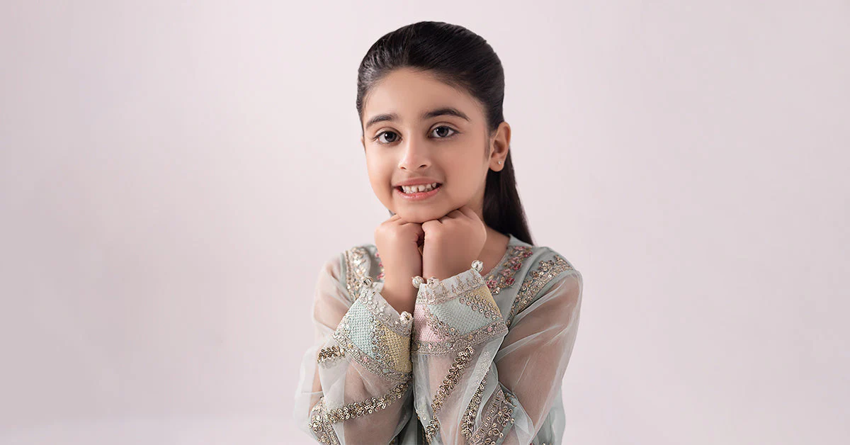 3 Piece Embroidered Organza Suit 206 3 Piece Embroidered Organza Suit