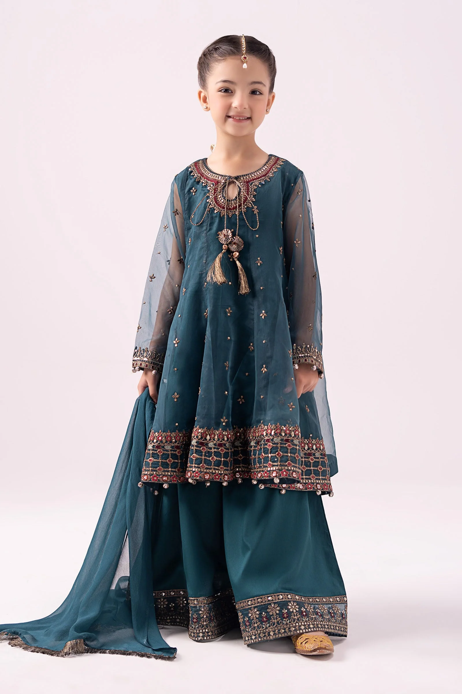 3 piece embroidered organza suit 189 3 piece embroidered organza suit