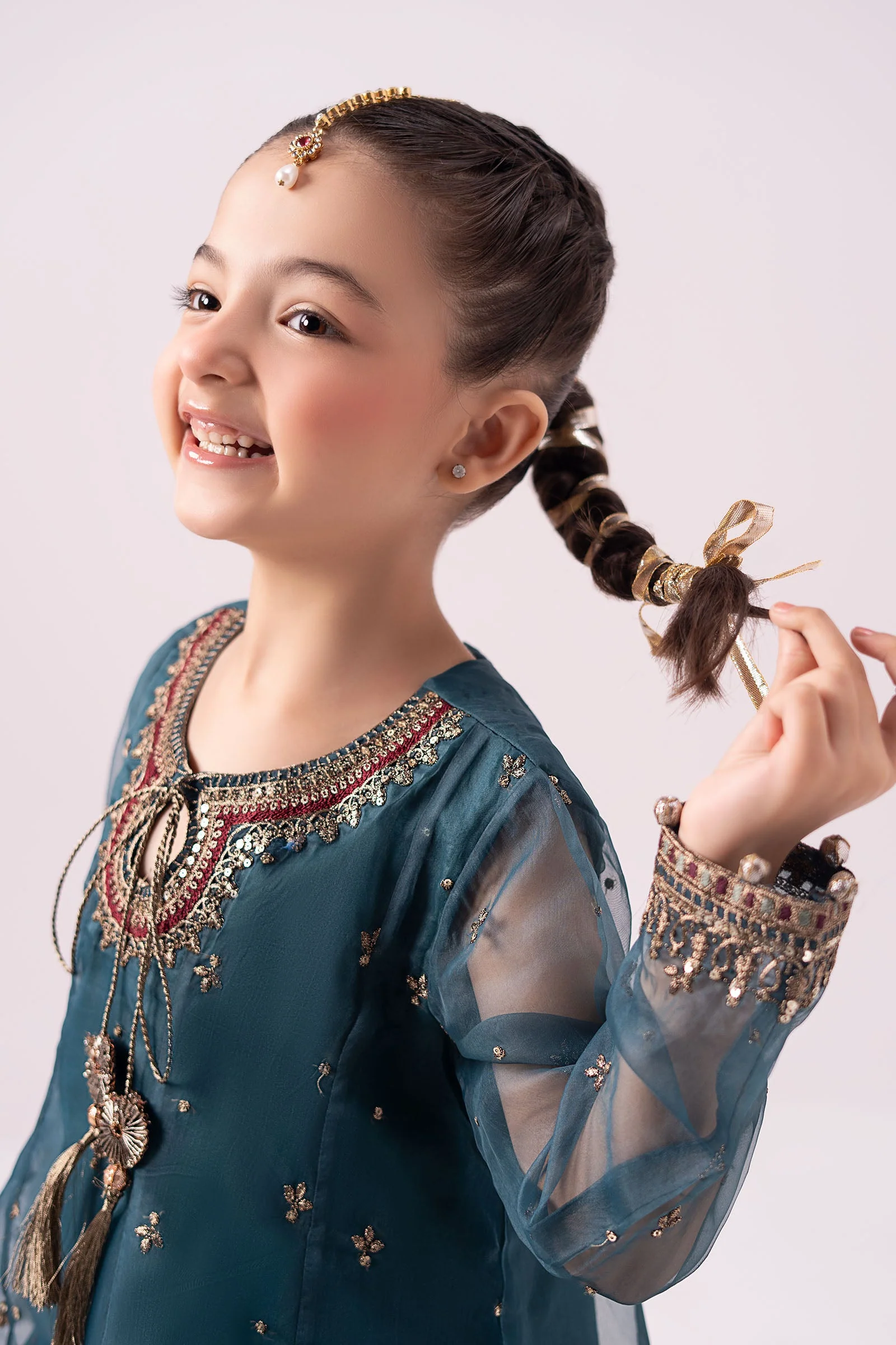 3 piece embroidered organza suit 192 3 piece embroidered organza suit