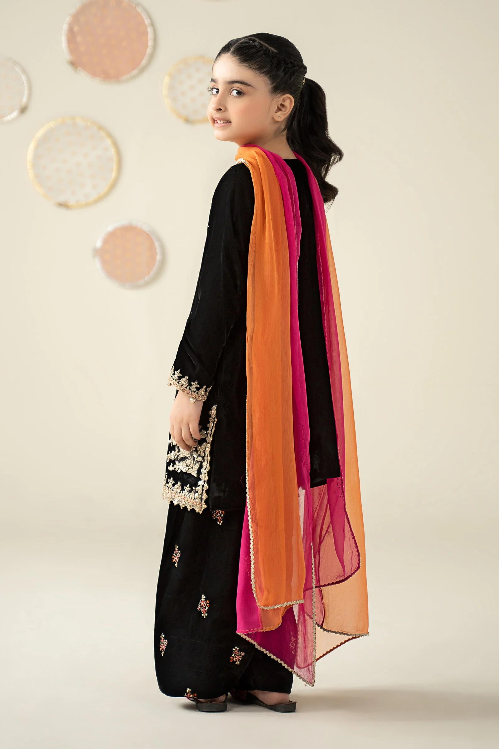 3 Piece Embroidered Velvet Suit 121 3 Piece Embroidered Velvet Suit