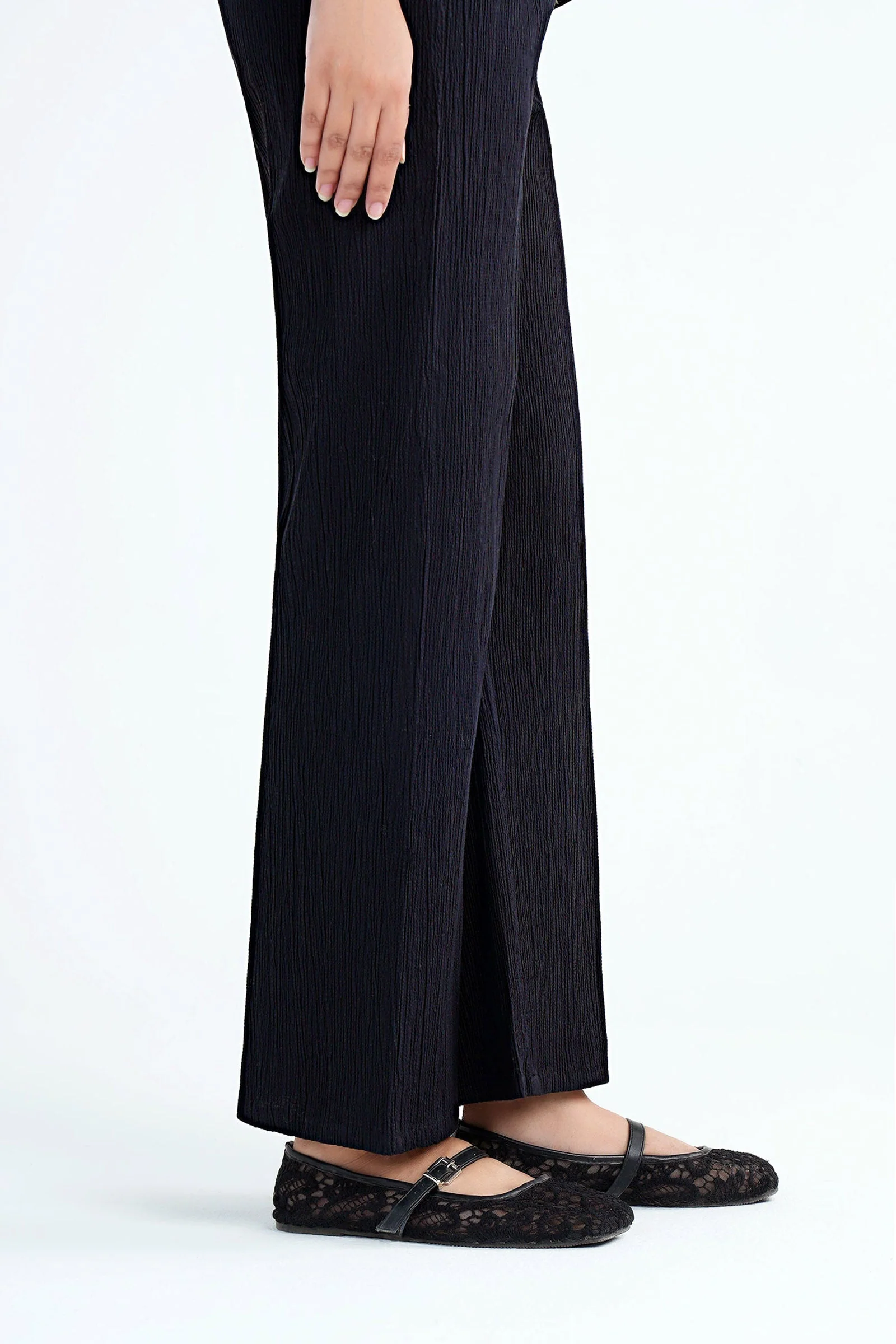 Dyed Seer Sucker Trouser