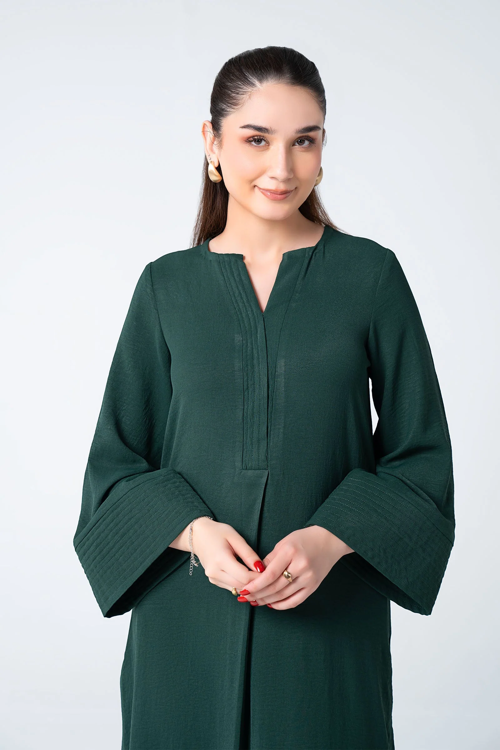 2 Pc Dyed Georgette Suit