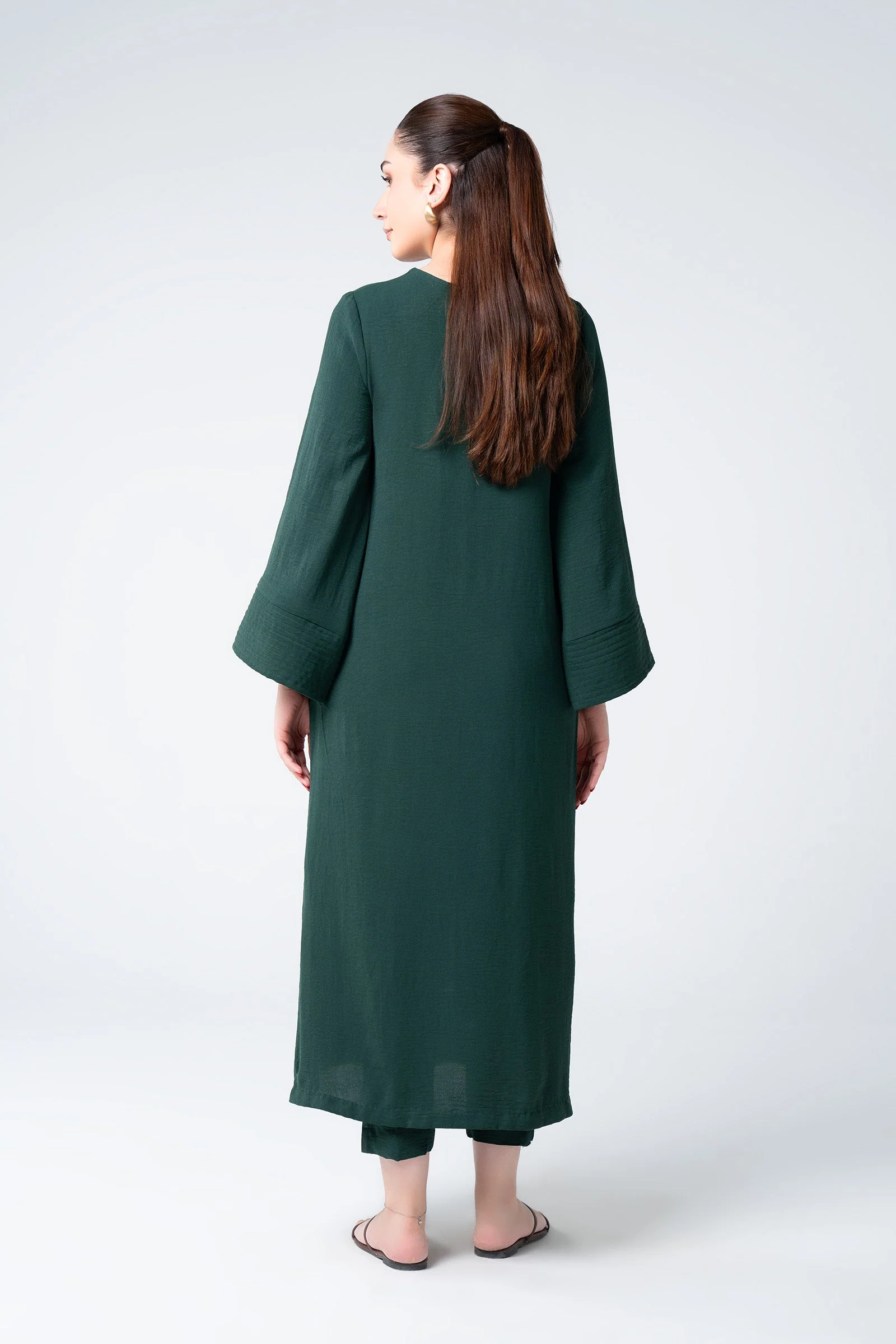 2 Pc Dyed Georgette Suit