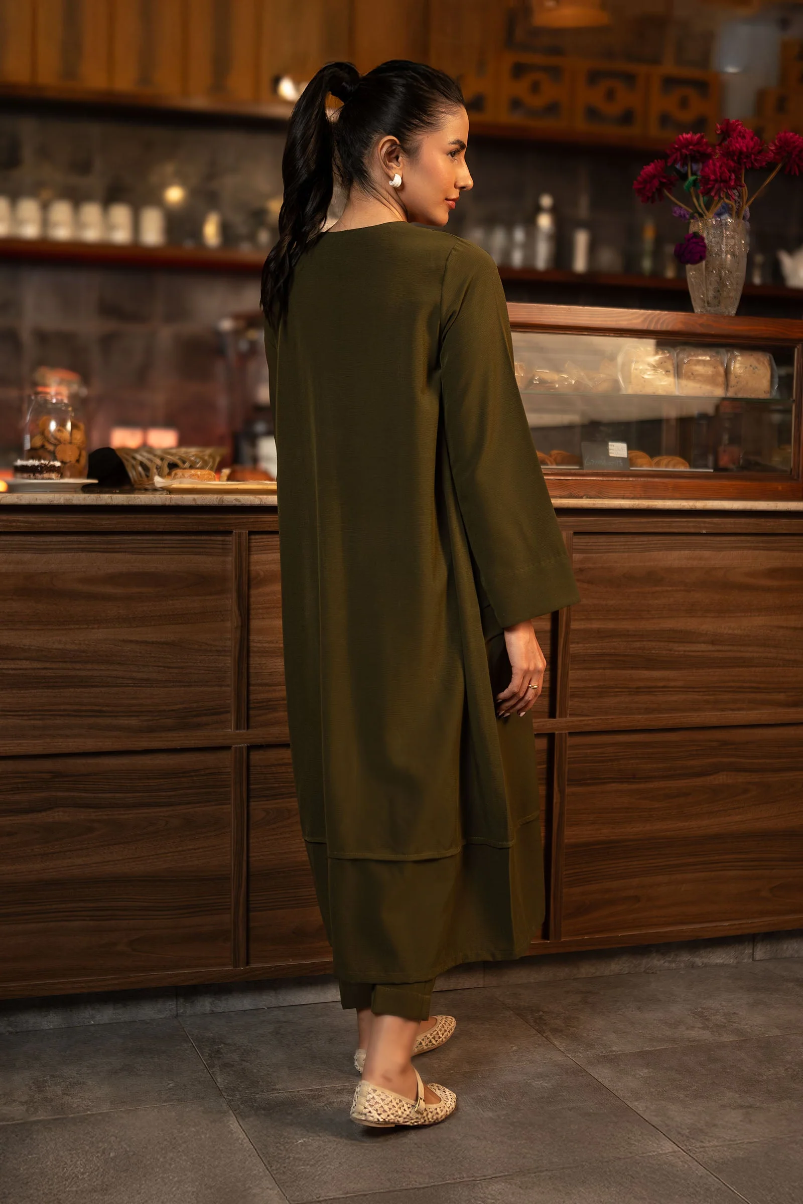 2 Pc Dyed Poly Wrinkle Suit