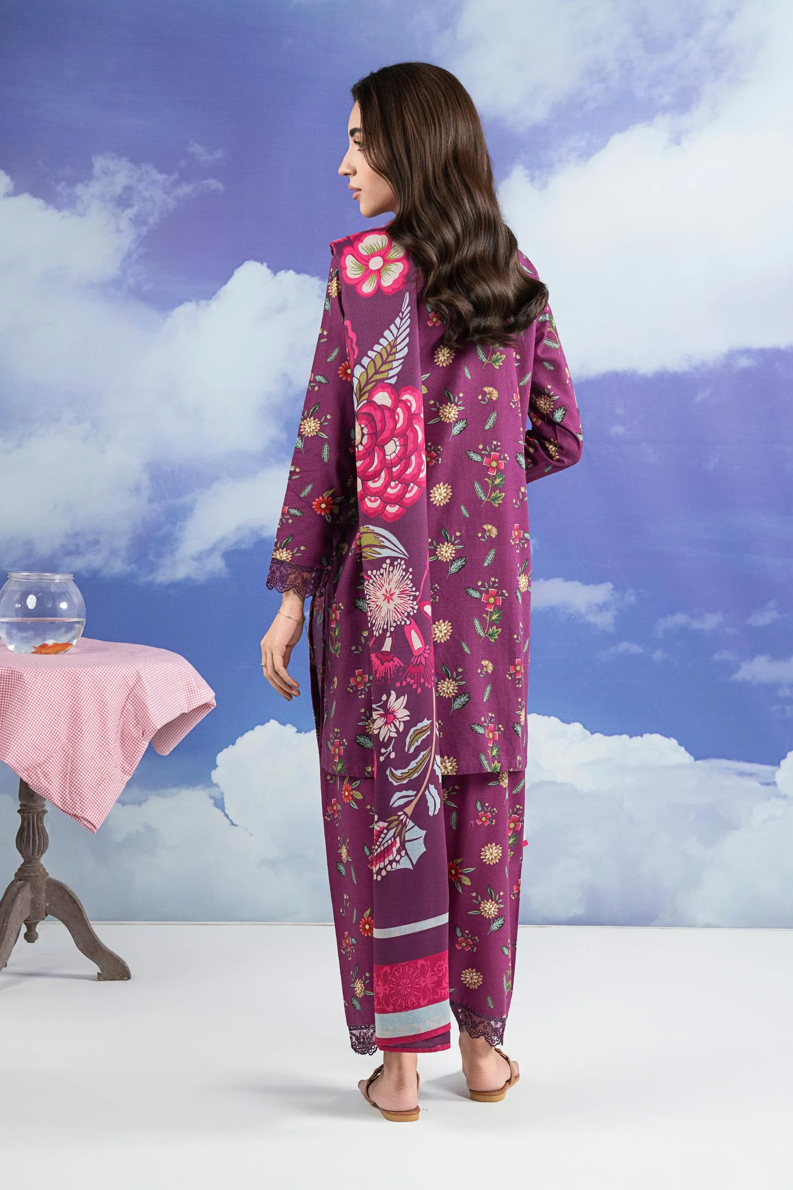 3 Pc Embroidered Khaddar Suit 5 3 Pc Embroidered Khaddar Suit