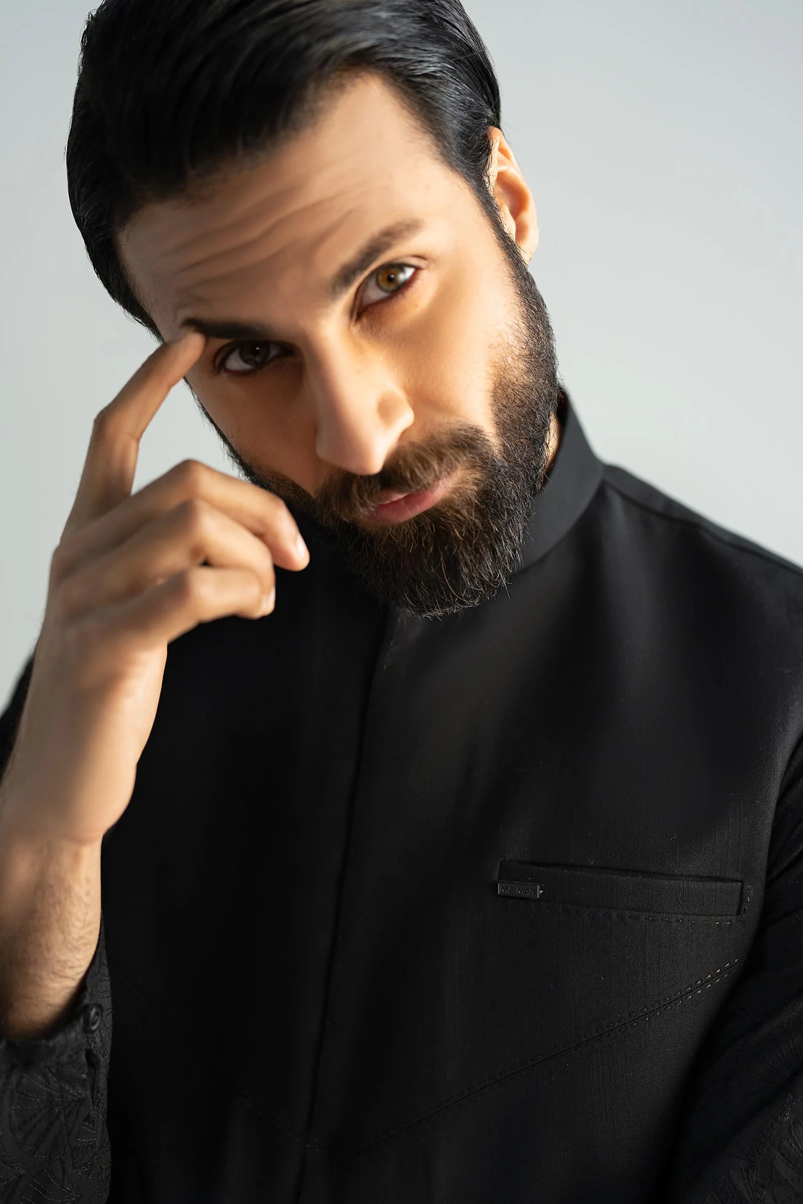 Tropical Black Waistcoat 3 Tropical Black Waistcoat