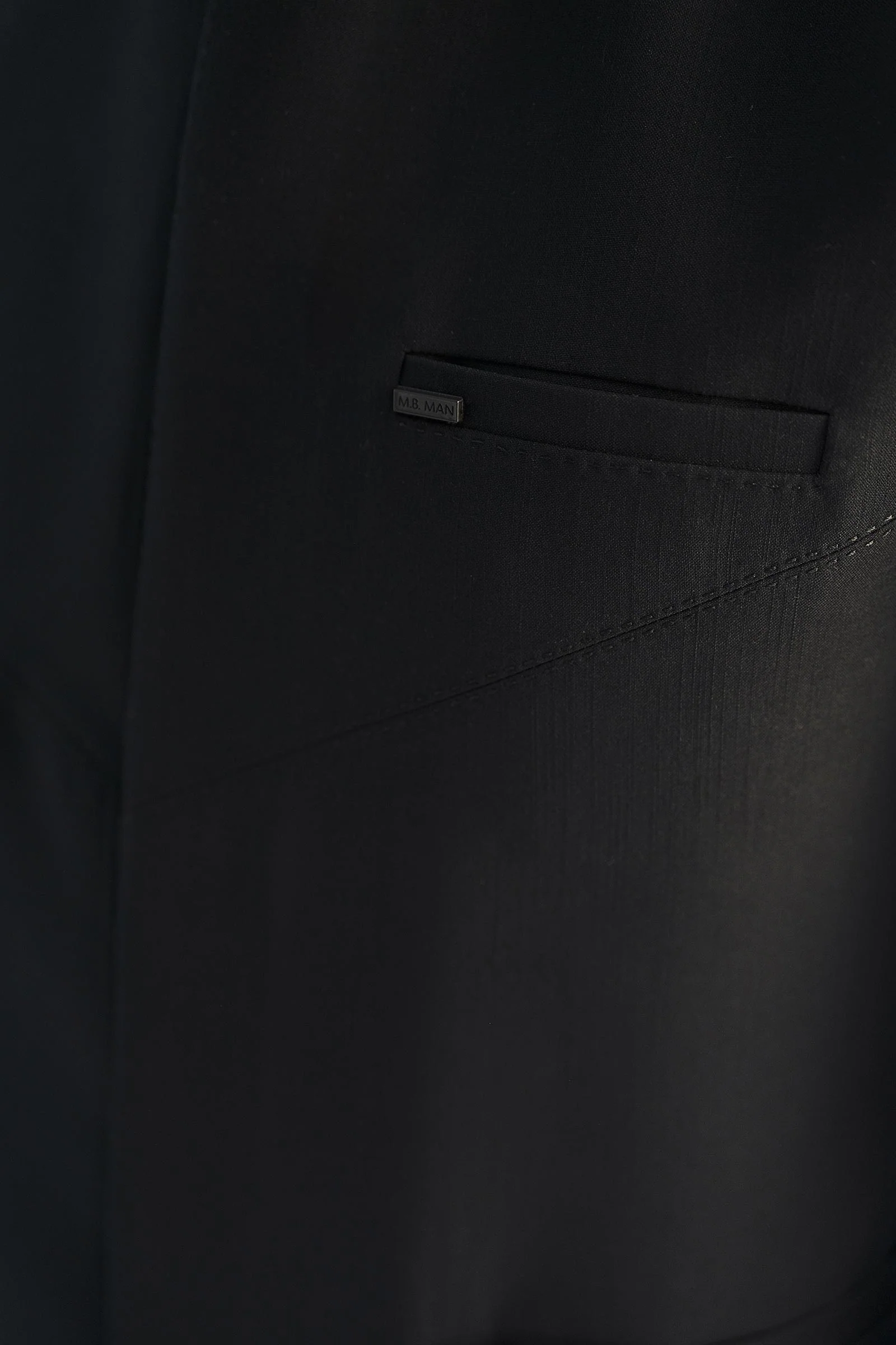 Tropical Black Waistcoat 4 Tropical Black Waistcoat