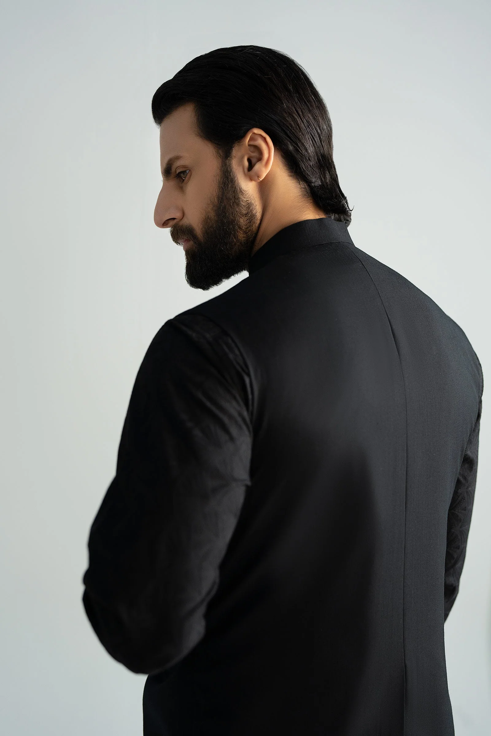 Tropical Black Waistcoat 6 Tropical Black Waistcoat