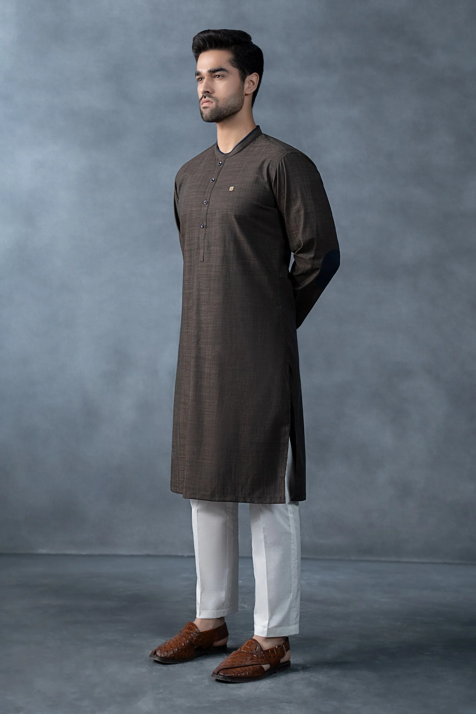 Nova Yarn Dyed Khaddar Kurta