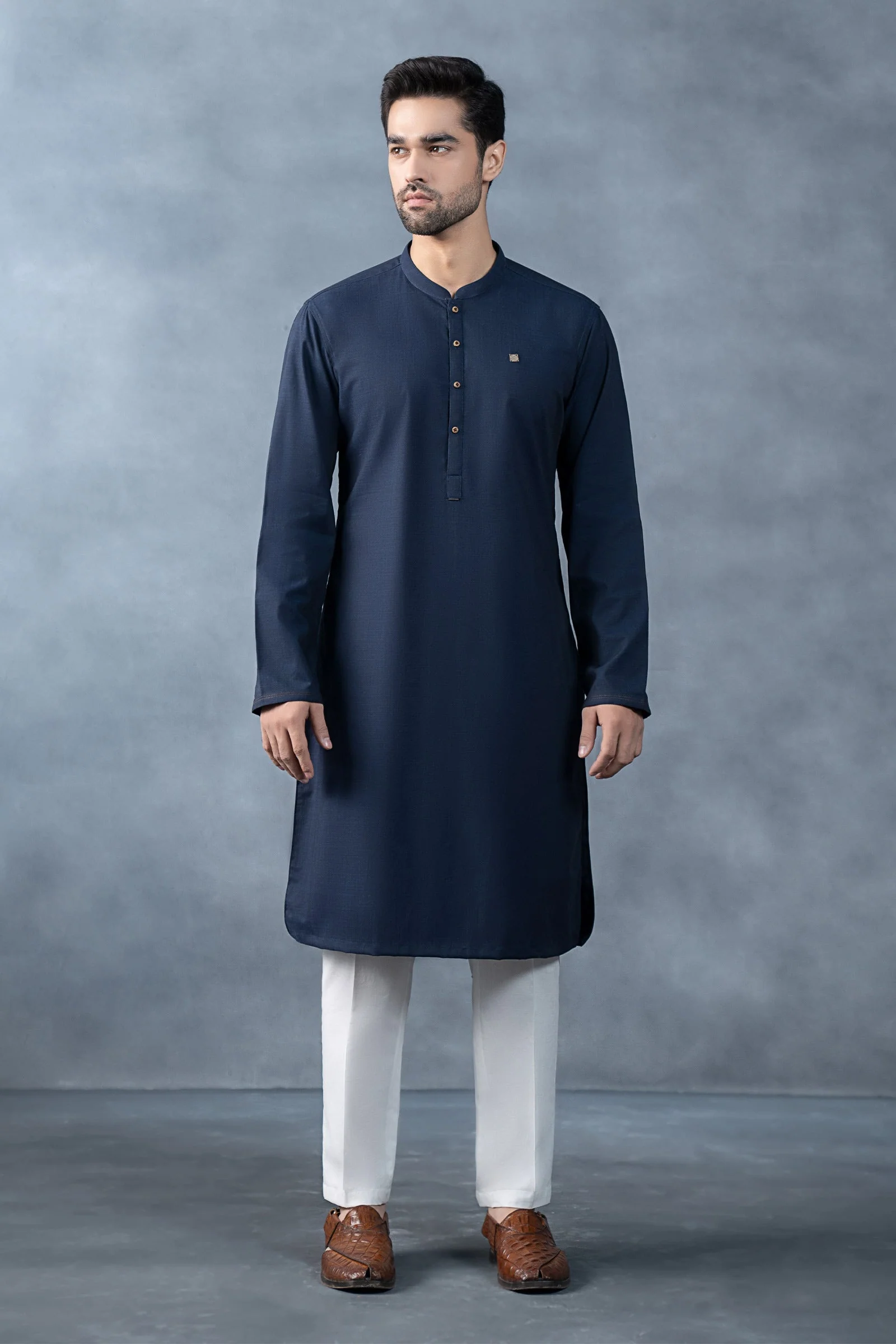 Nova Yarn Dyed Khaddar Kurta