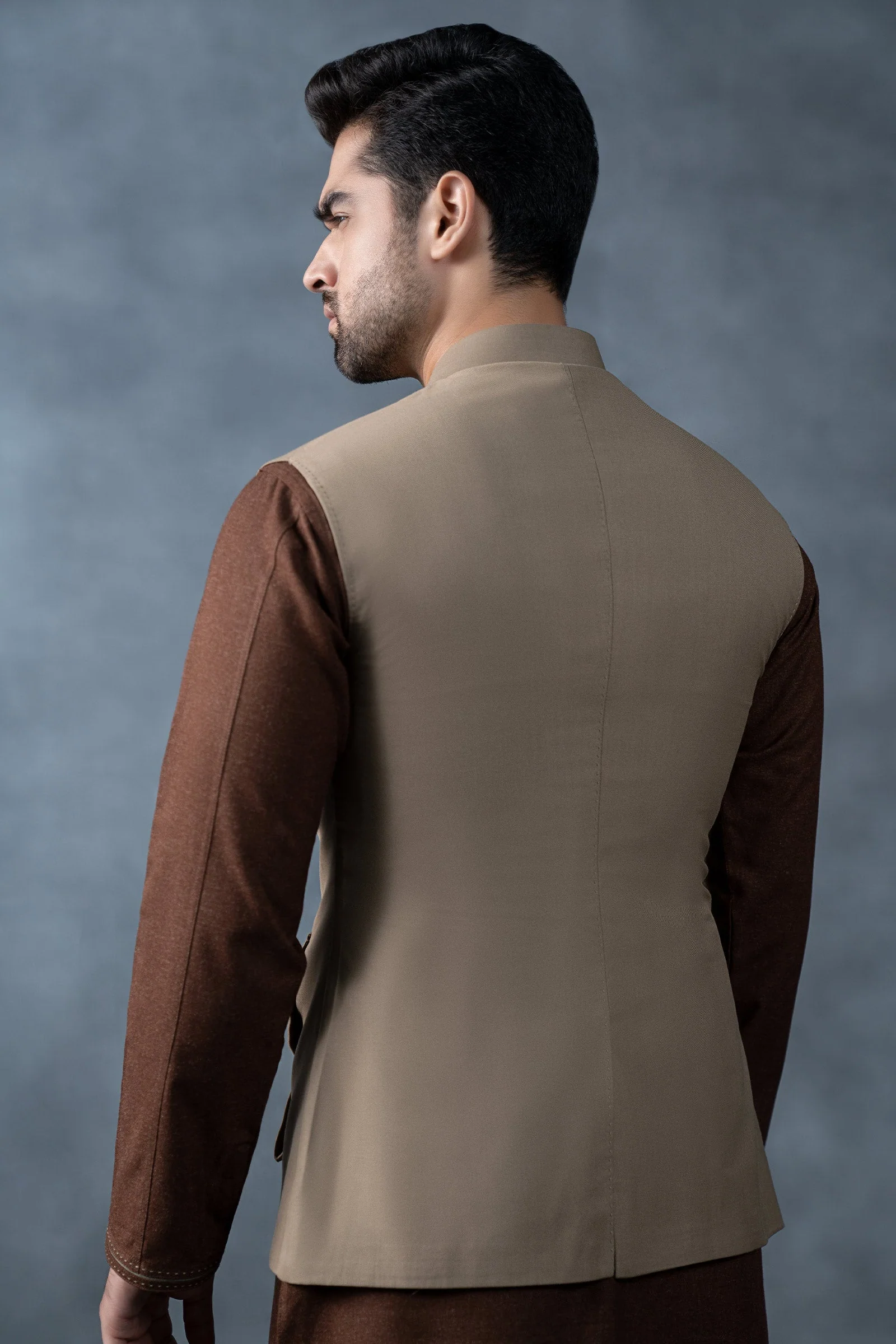 Tropical Khakki Waistcoat 5 Tropical Khakki Waistcoat