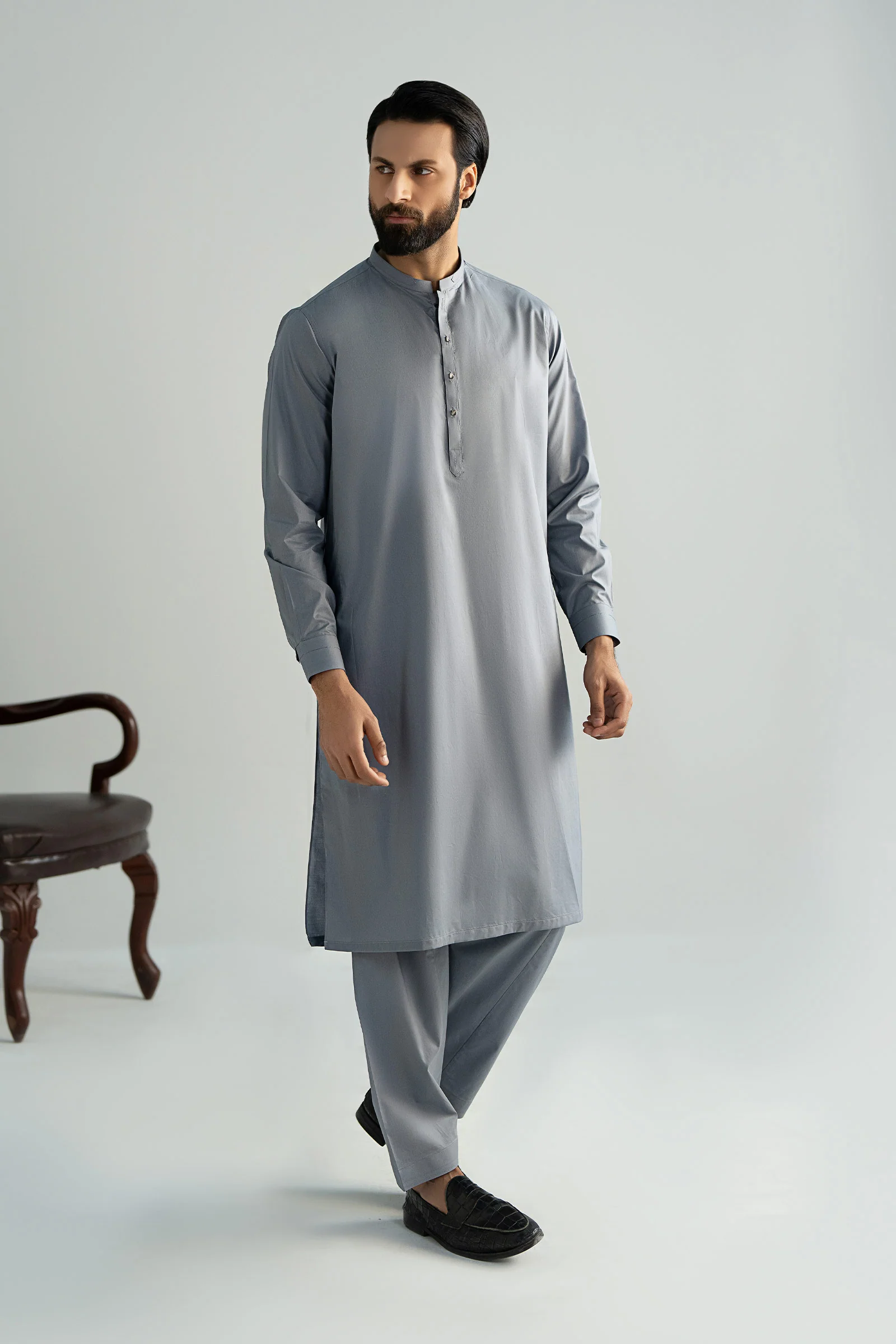 2 Piece Cotton Suit