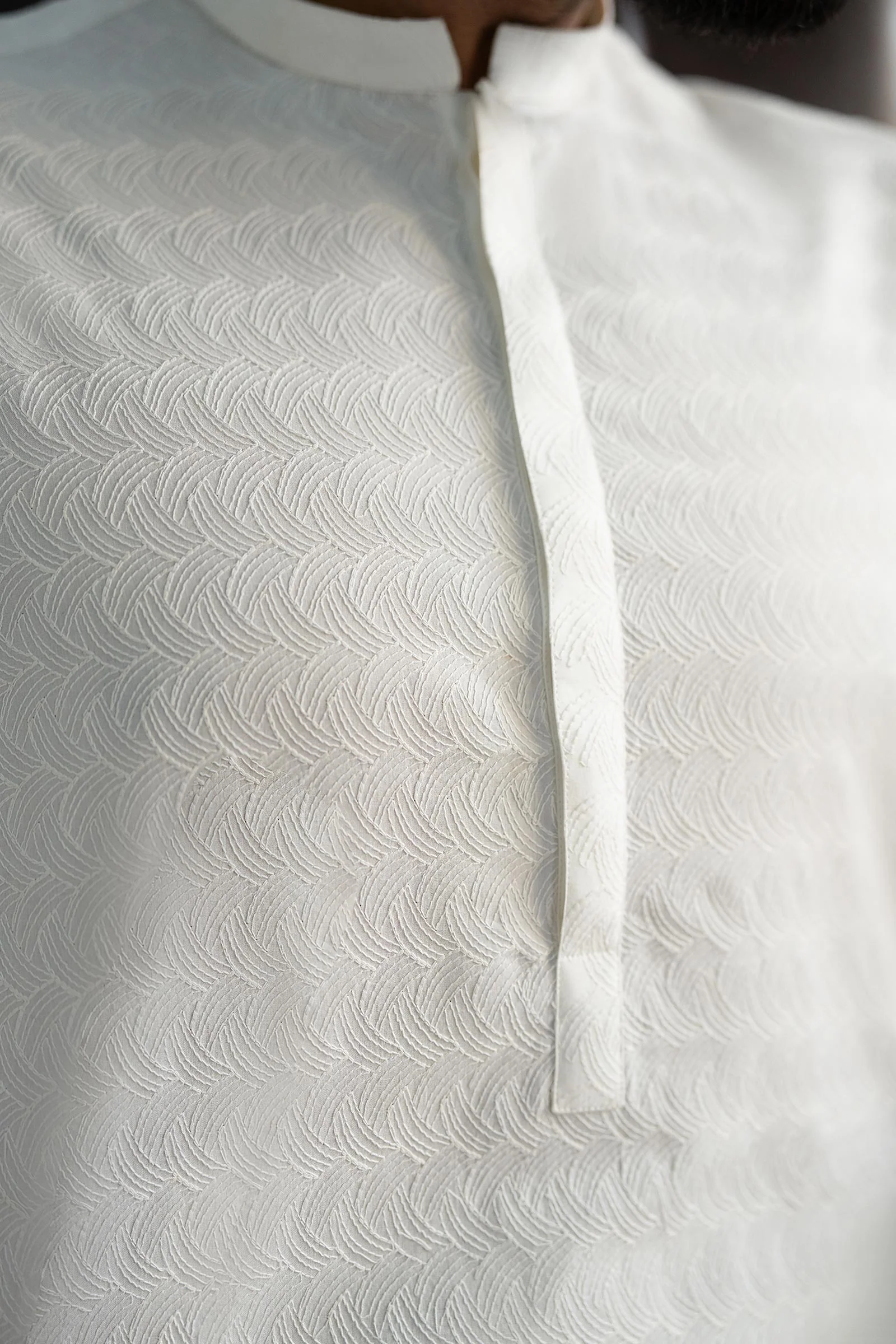 Embroidered Cotton Kurta