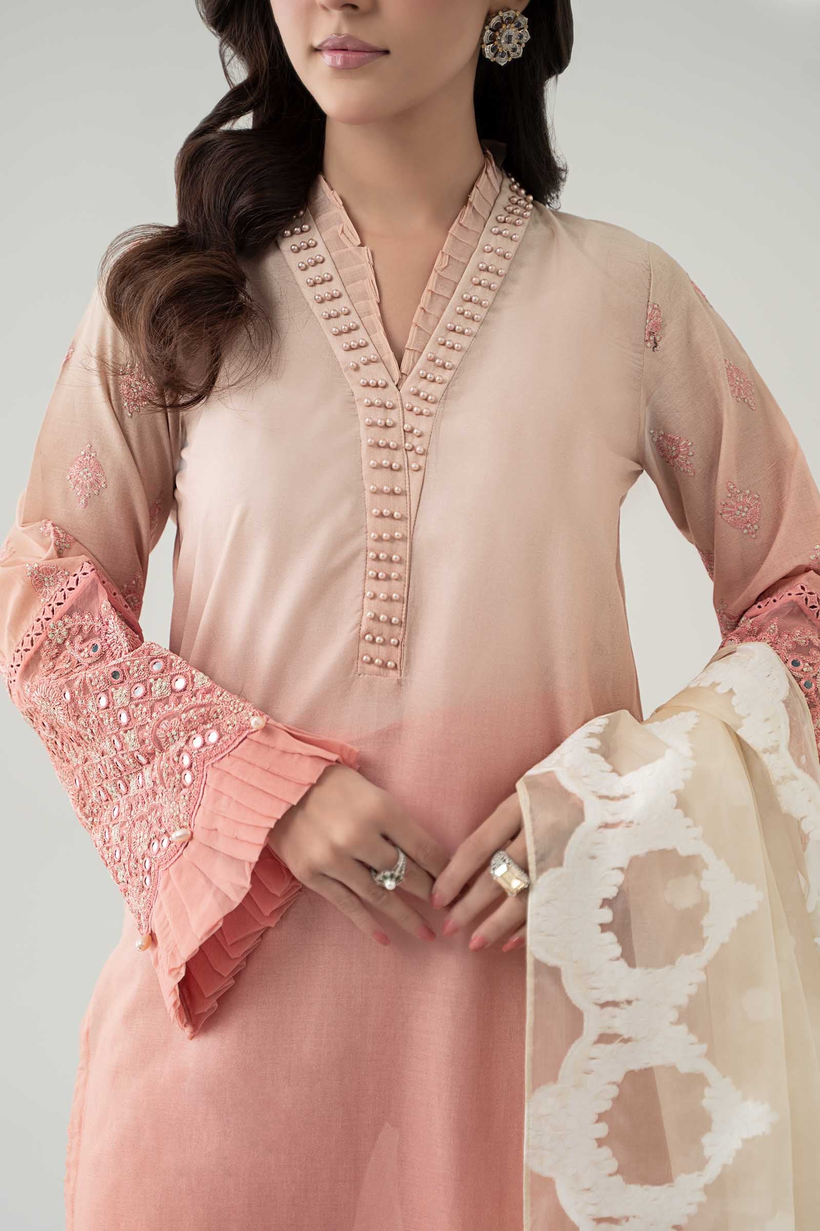 3 Piece Dyed Lawn Suit