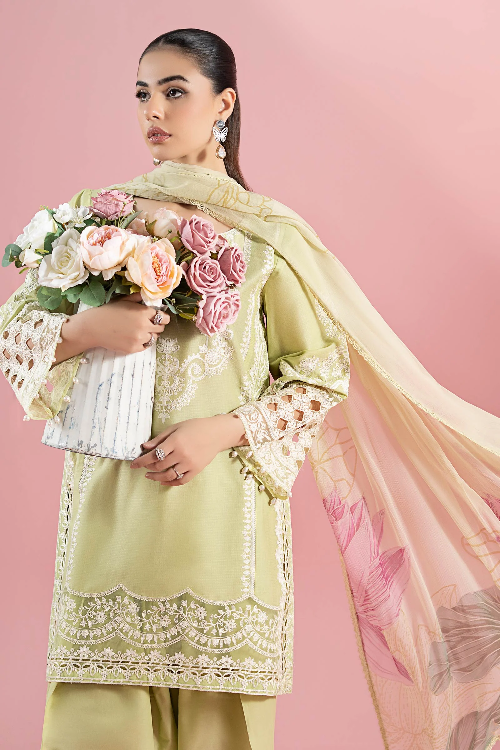 3 Piece Embroidered Dobby Suit 5 3 Piece Embroidered Dobby Suit