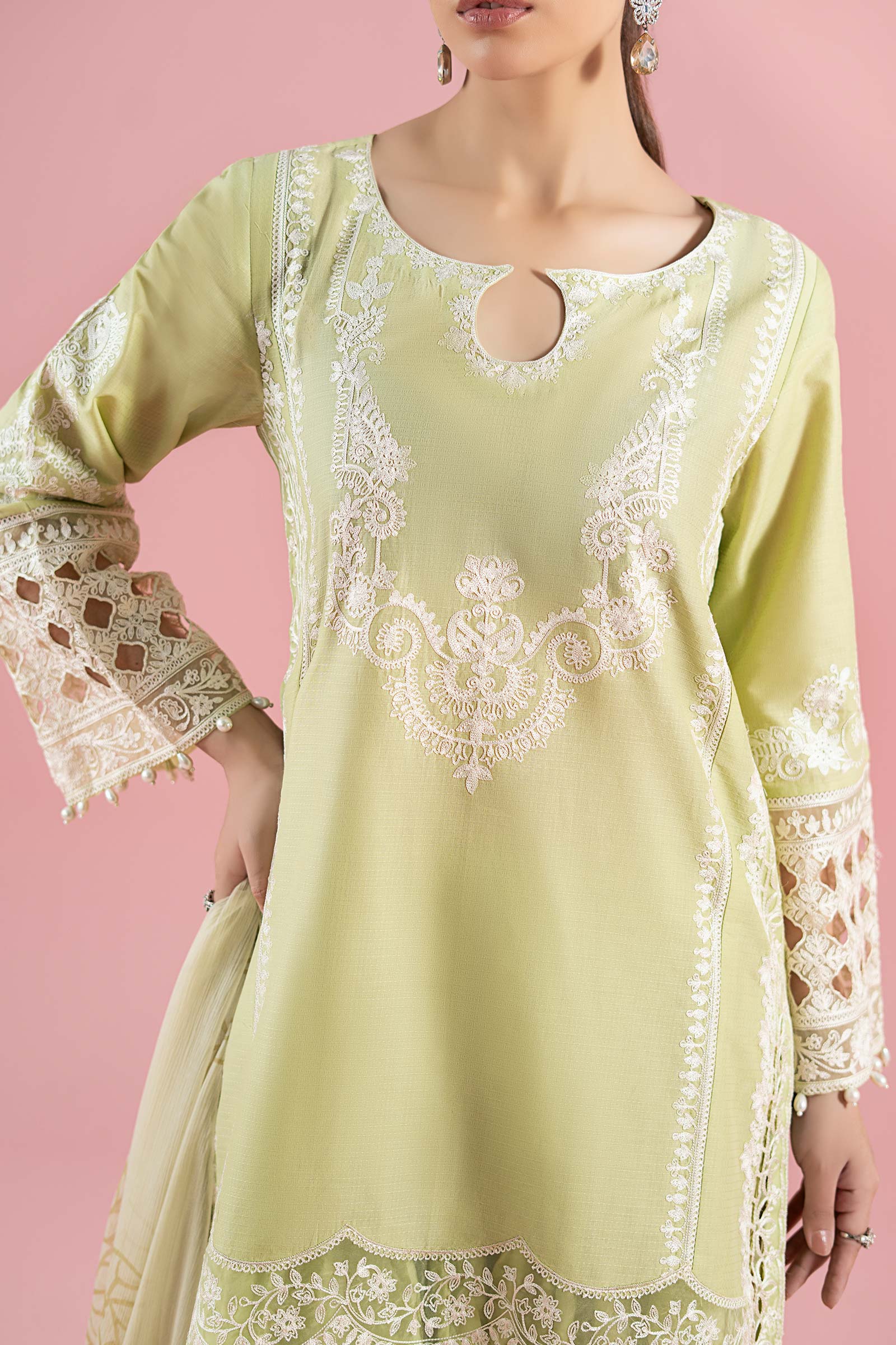 3 Piece Embroidered Dobby Suit 6 3 Piece Embroidered Dobby Suit