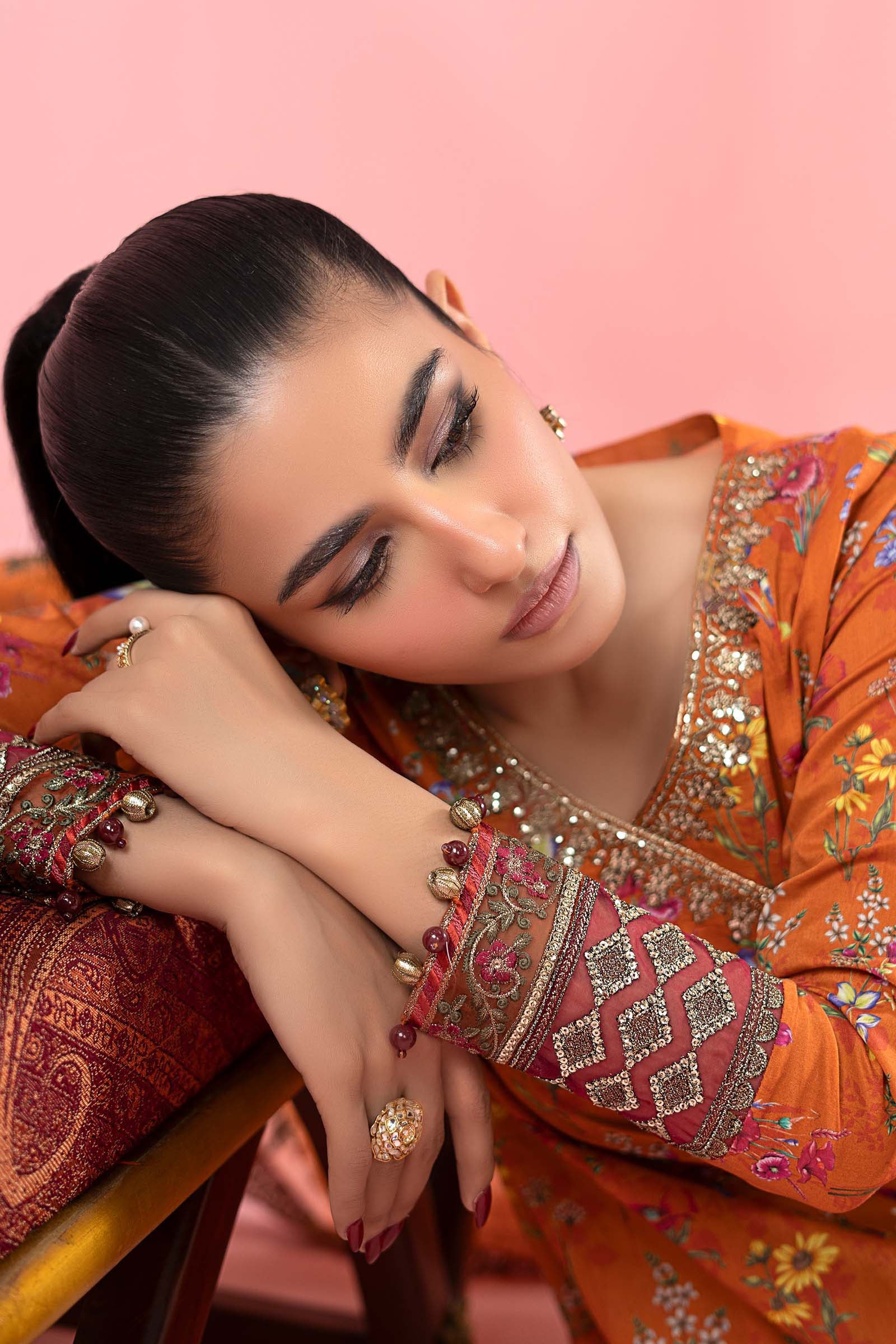 3 Piece Embroidered Lawn Suit 310 3 Piece Embroidered Lawn Suit