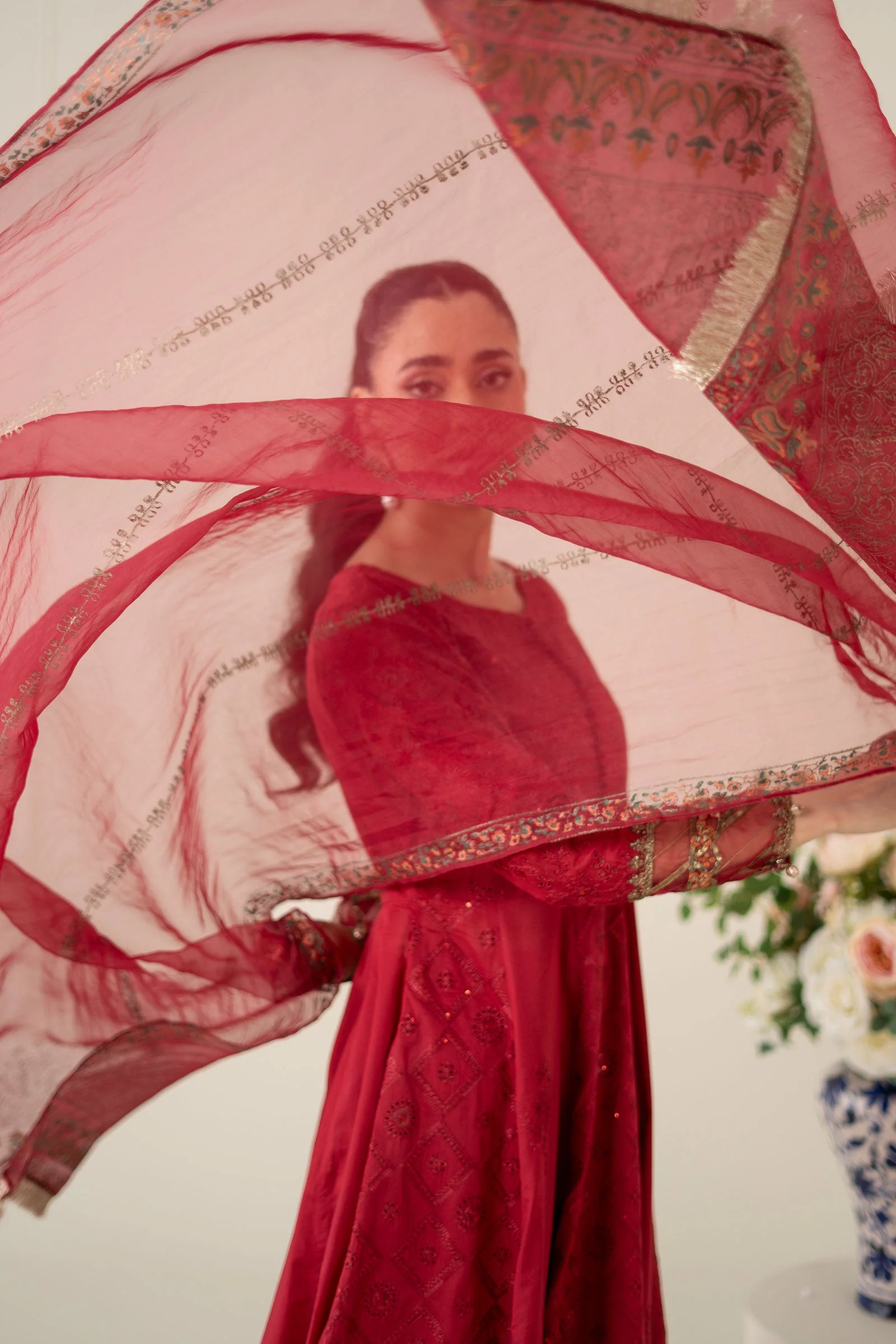 3 Piece Embroidered Lawn Suit 253 3 Piece Embroidered Lawn Suit