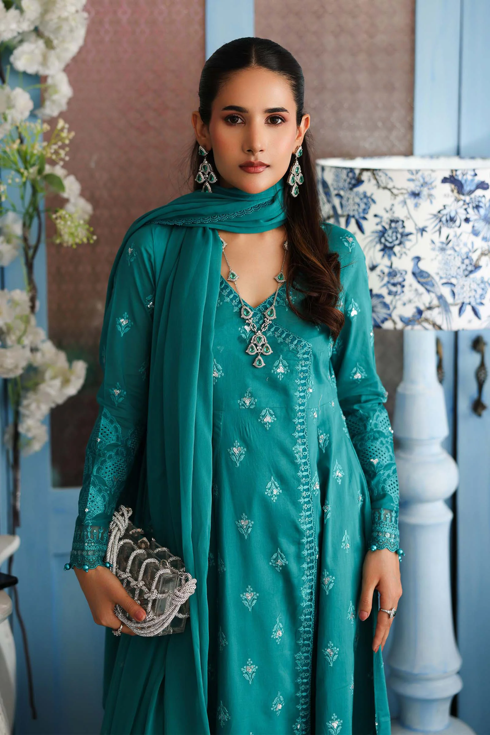 3 Piece Embroidered Lawn Suit
