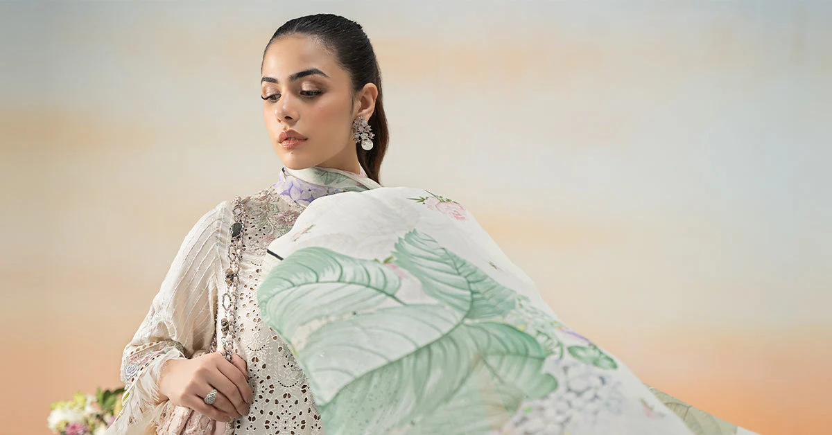 3 Piece Embroidered Lawn Suit 173 3 Piece Embroidered Lawn Suit