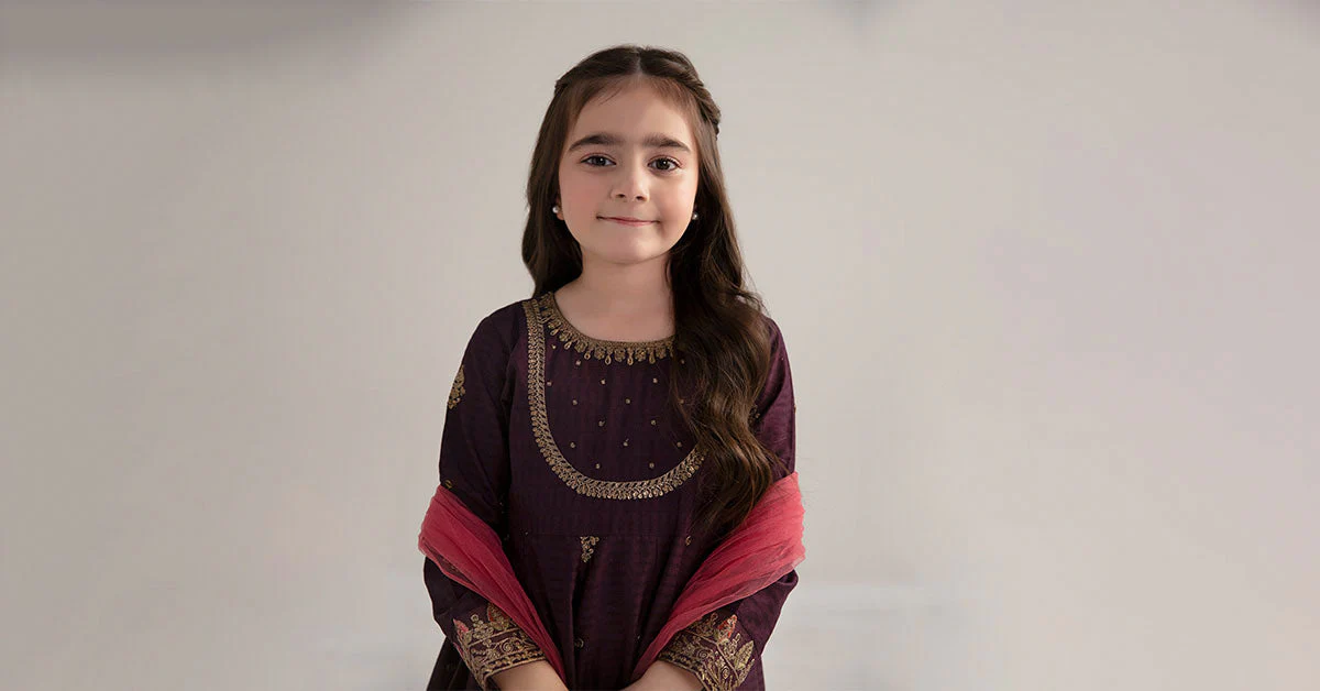 3 Piece Embroidered Dobby Lawn Suit