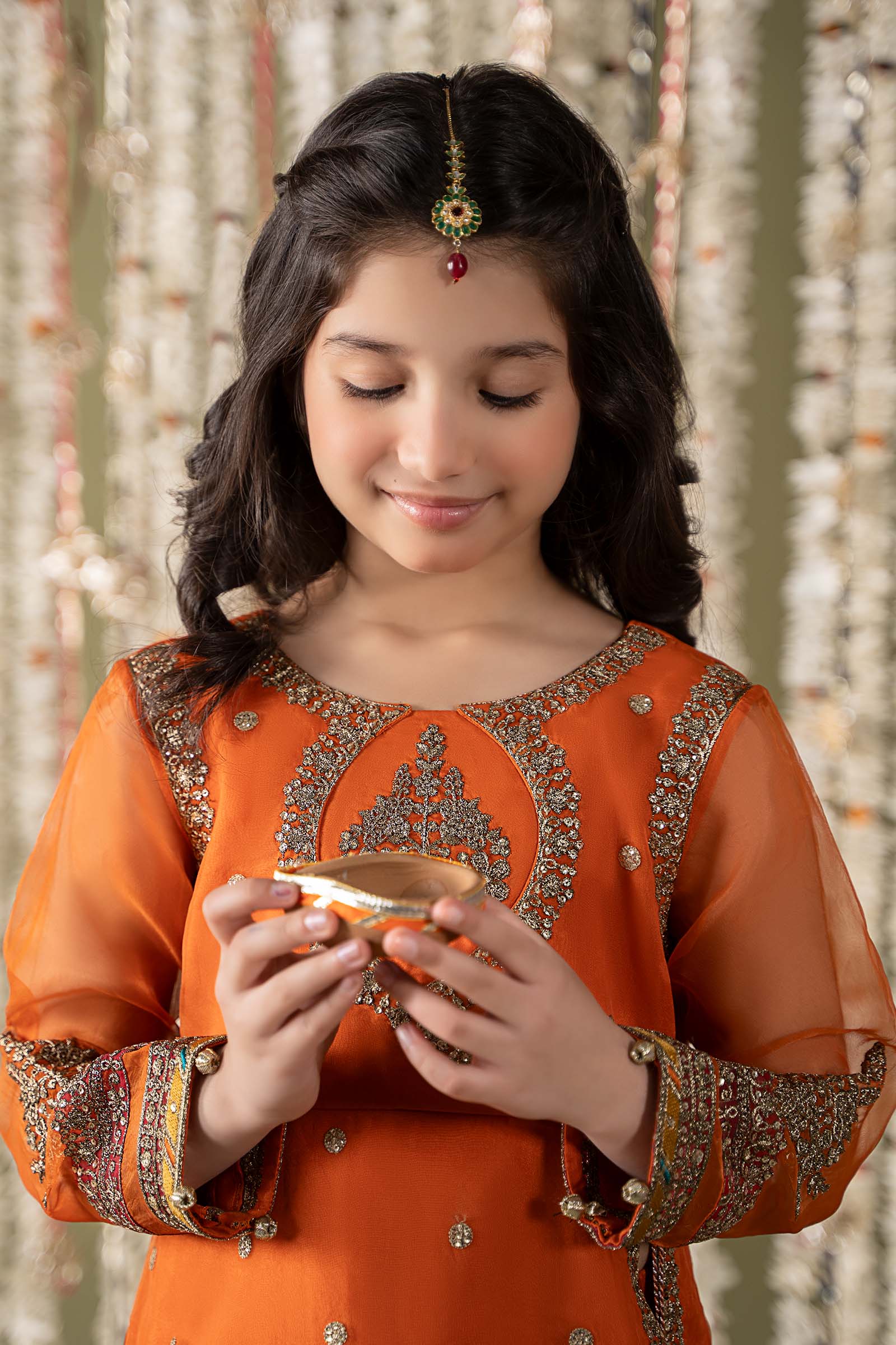 3 Piece Embroidered Organza Suit 78 3 Piece Embroidered Organza Suit