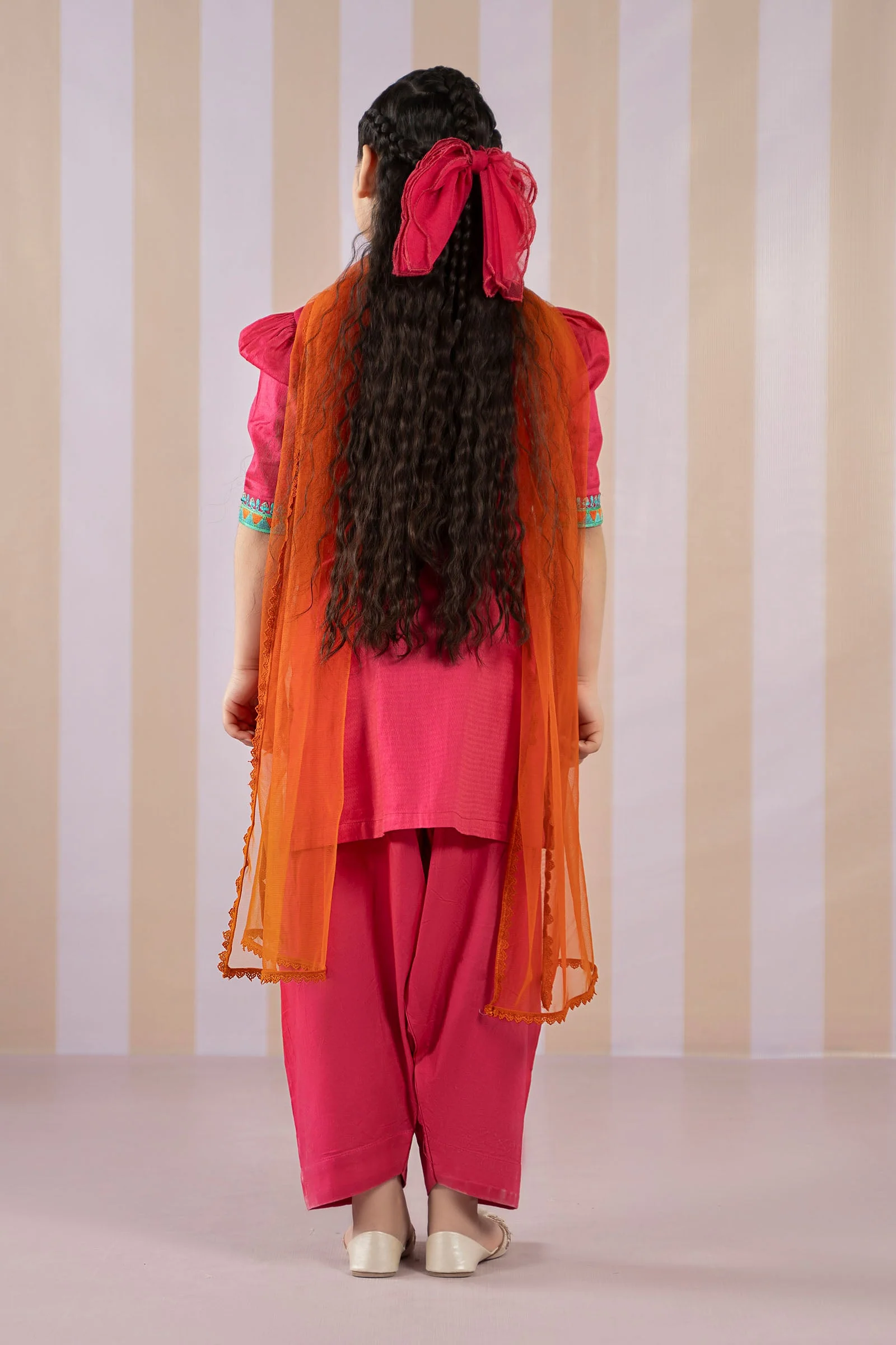 3 Piece Dyed Dobby Lawn Suit