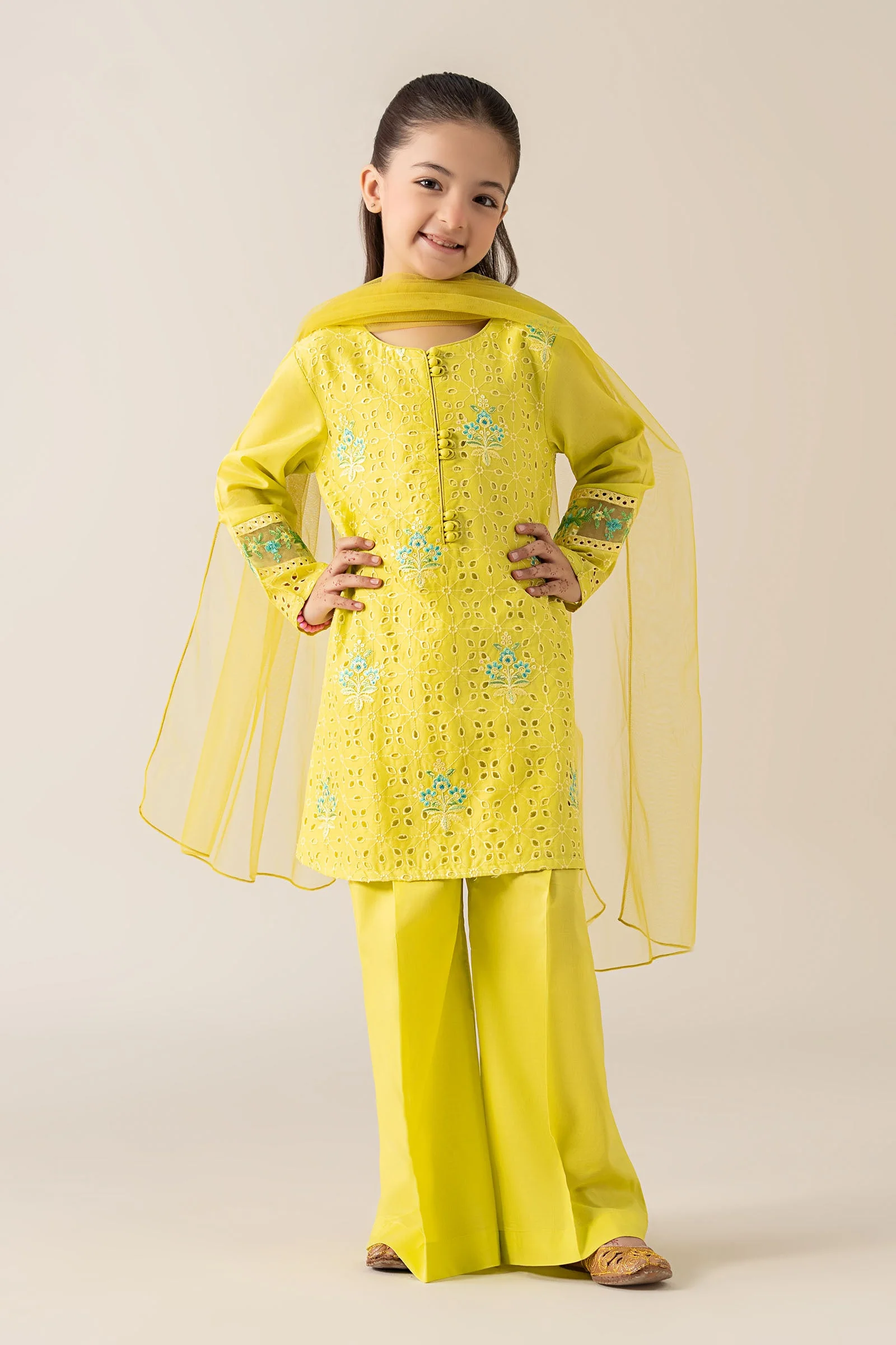 3 Piece Embroidered Lawn Suit 16 3 Piece Embroidered Lawn Suit