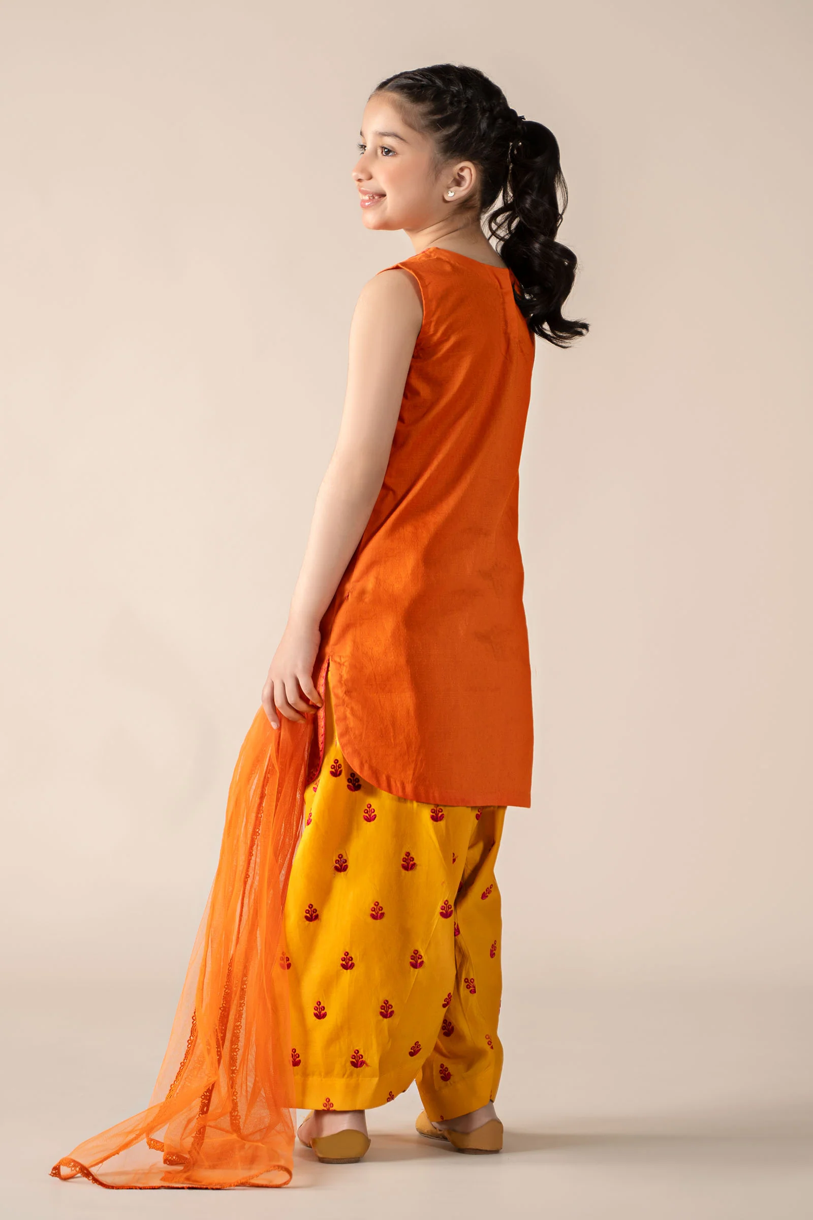 3 Piece Embroidered Dobby Lawn Suit