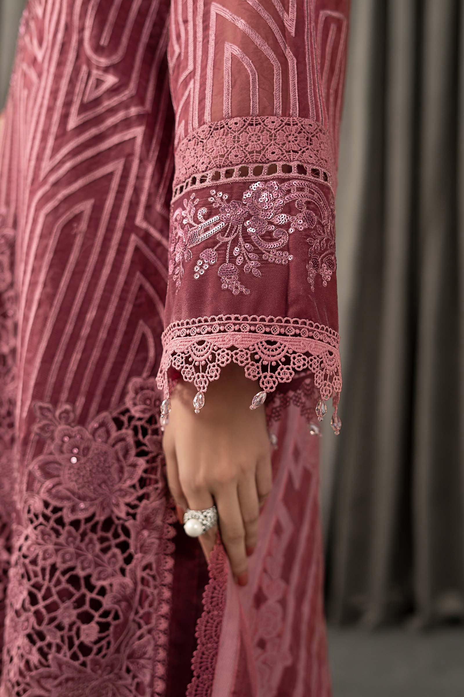 3 Piece Embroidered Organza Suit 33 3 Piece Embroidered Organza Suit