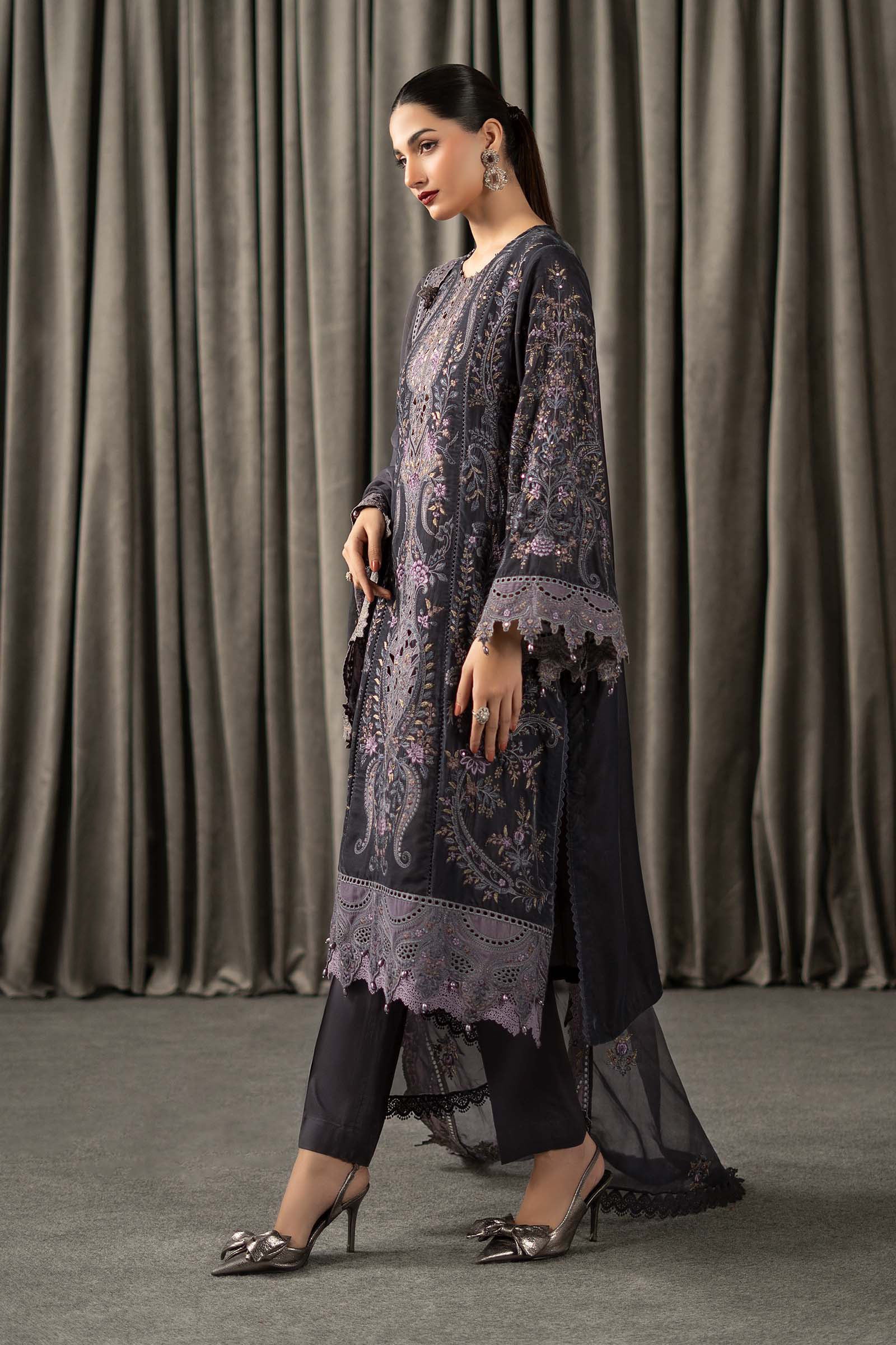 3 Piece Embroidered Velvet Suit 102 3 Piece Embroidered Velvet Suit