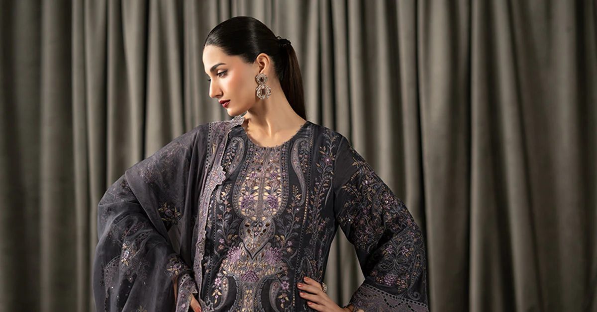 3 Piece Embroidered Velvet Suit 104 3 Piece Embroidered Velvet Suit