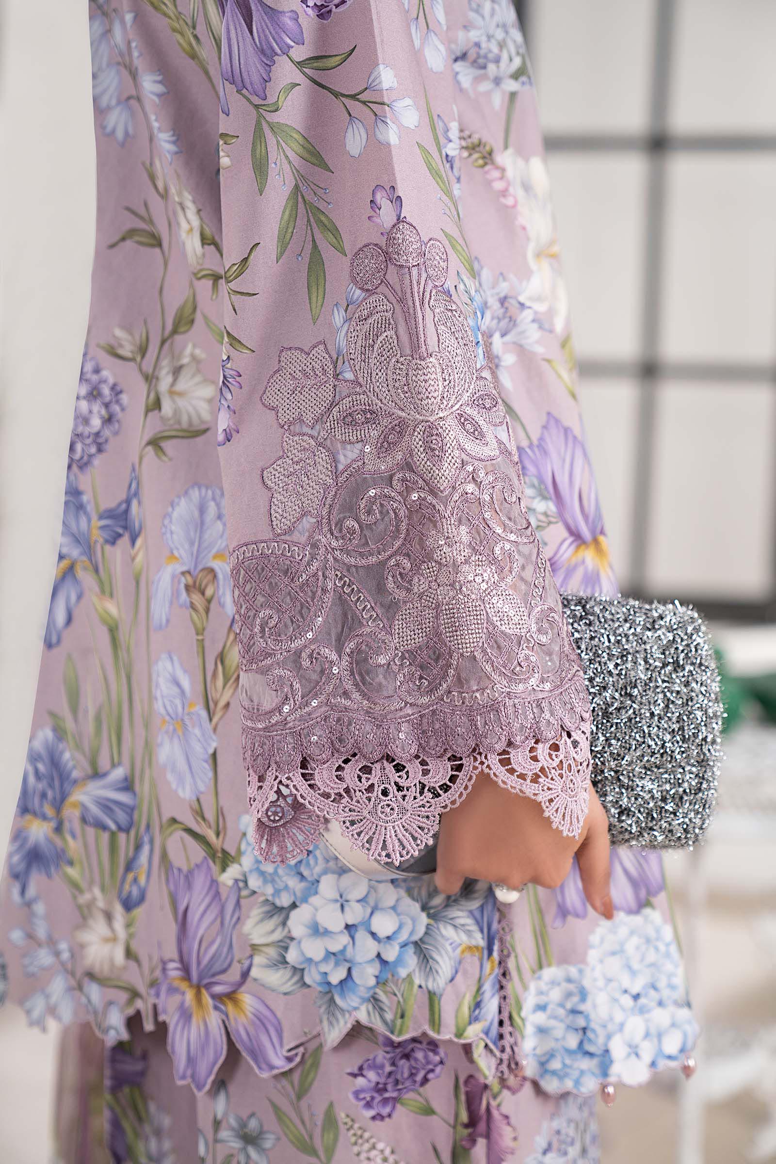 3 Piece Embroidered Cambric Suit